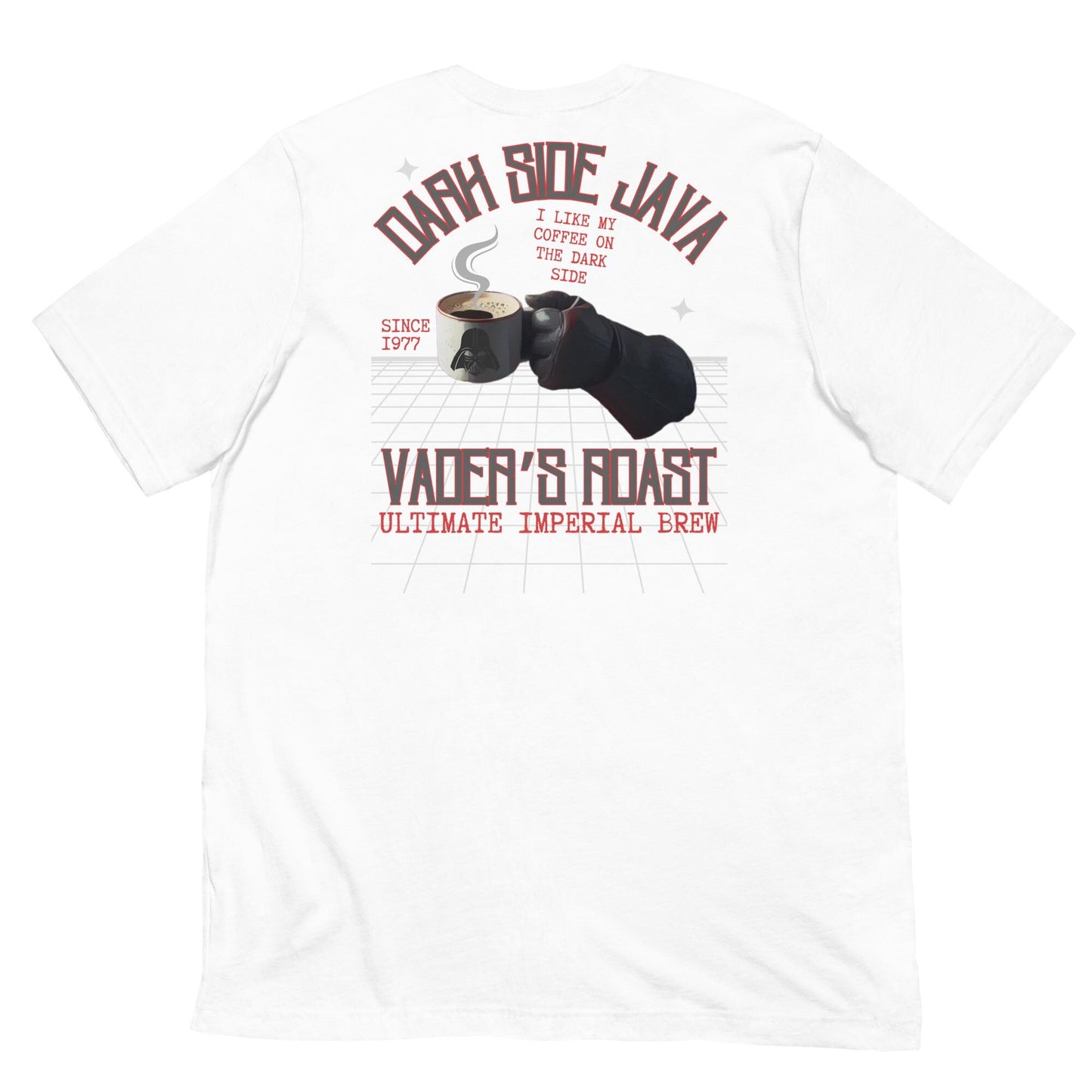Funny Darth Vader Coffee Shirt: Dark Side Java Tee