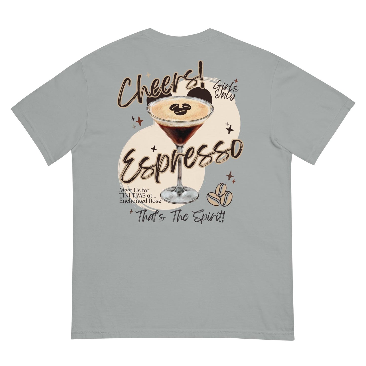 Disney Girls Trip Espresso Martini Comfort Colors Shirt