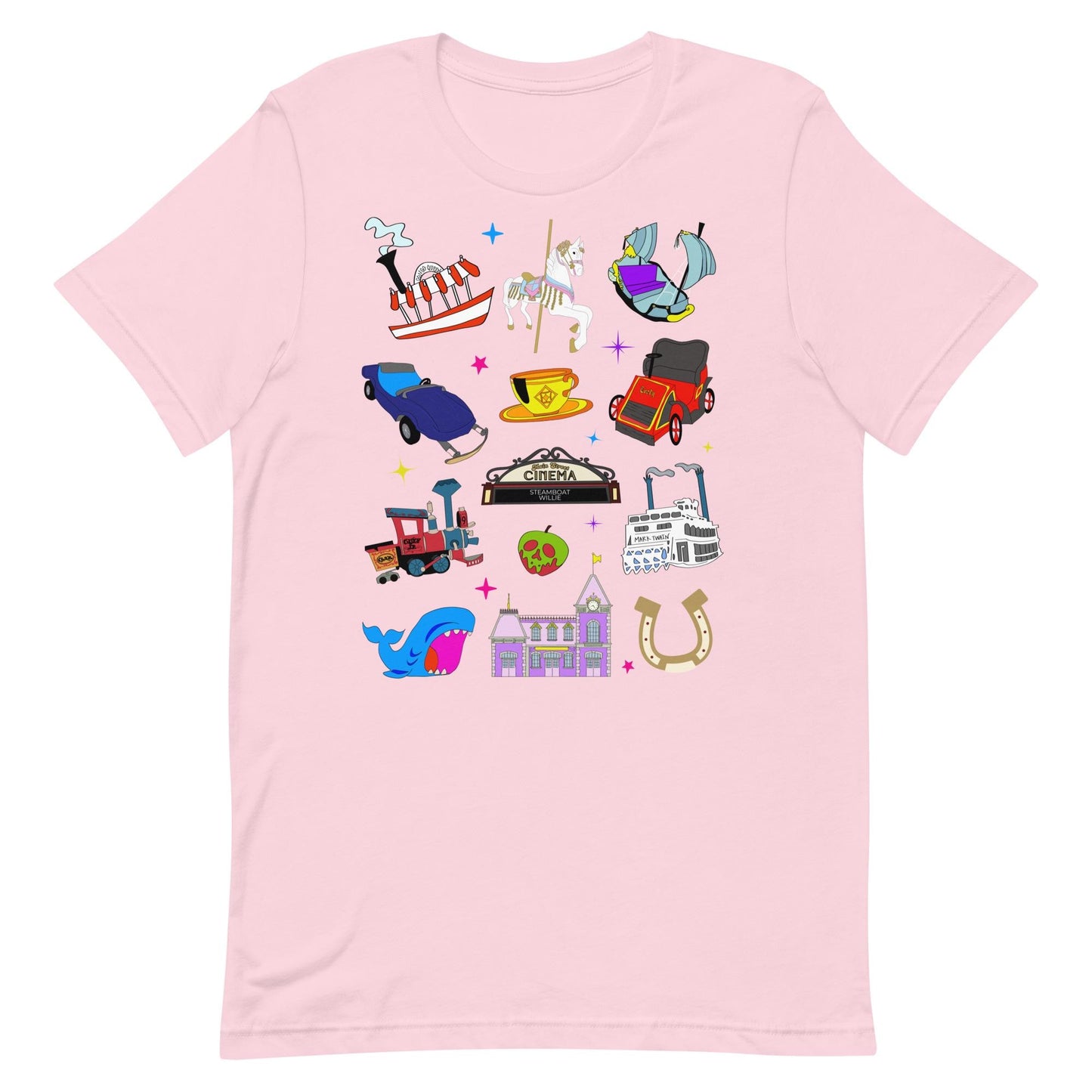 Disneyland 70th Anniversary Sketch Shirt: Family Vacation Tee