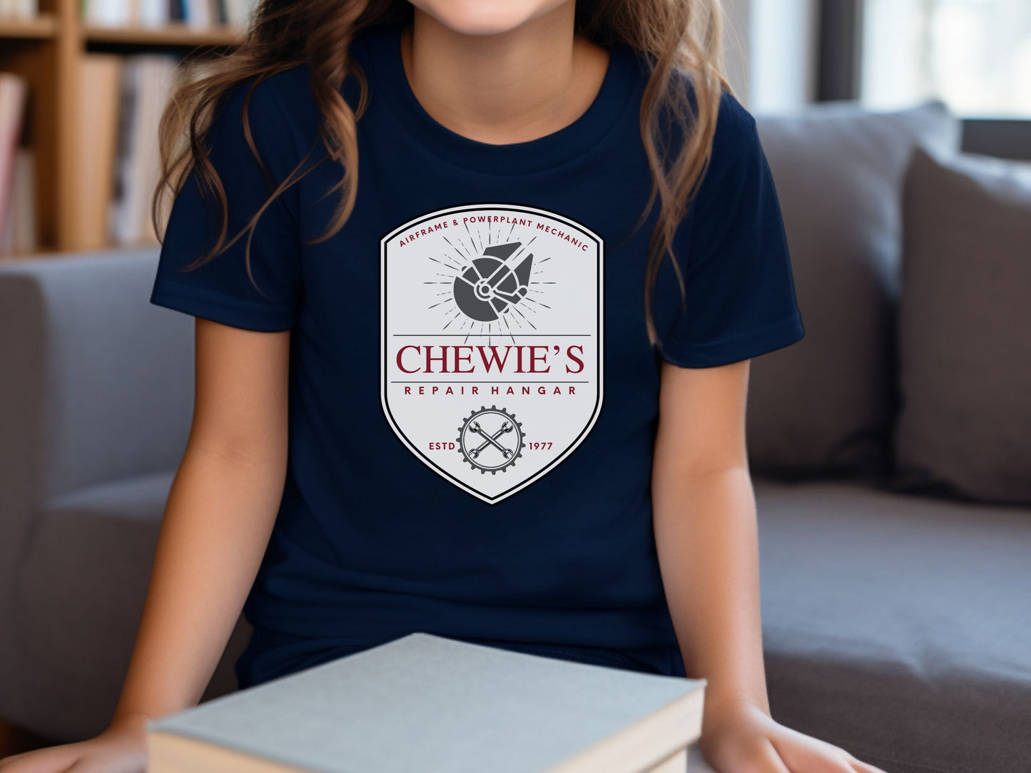 Chewie's Repair Shop Youth T-Shirt, Subtle Star Wars Disney Family Shirts