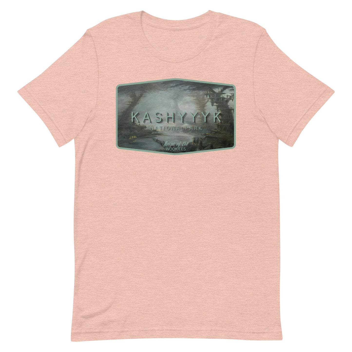 Kashyyyk National Park Shirt, Subtle Star Wars Disney Family Tee