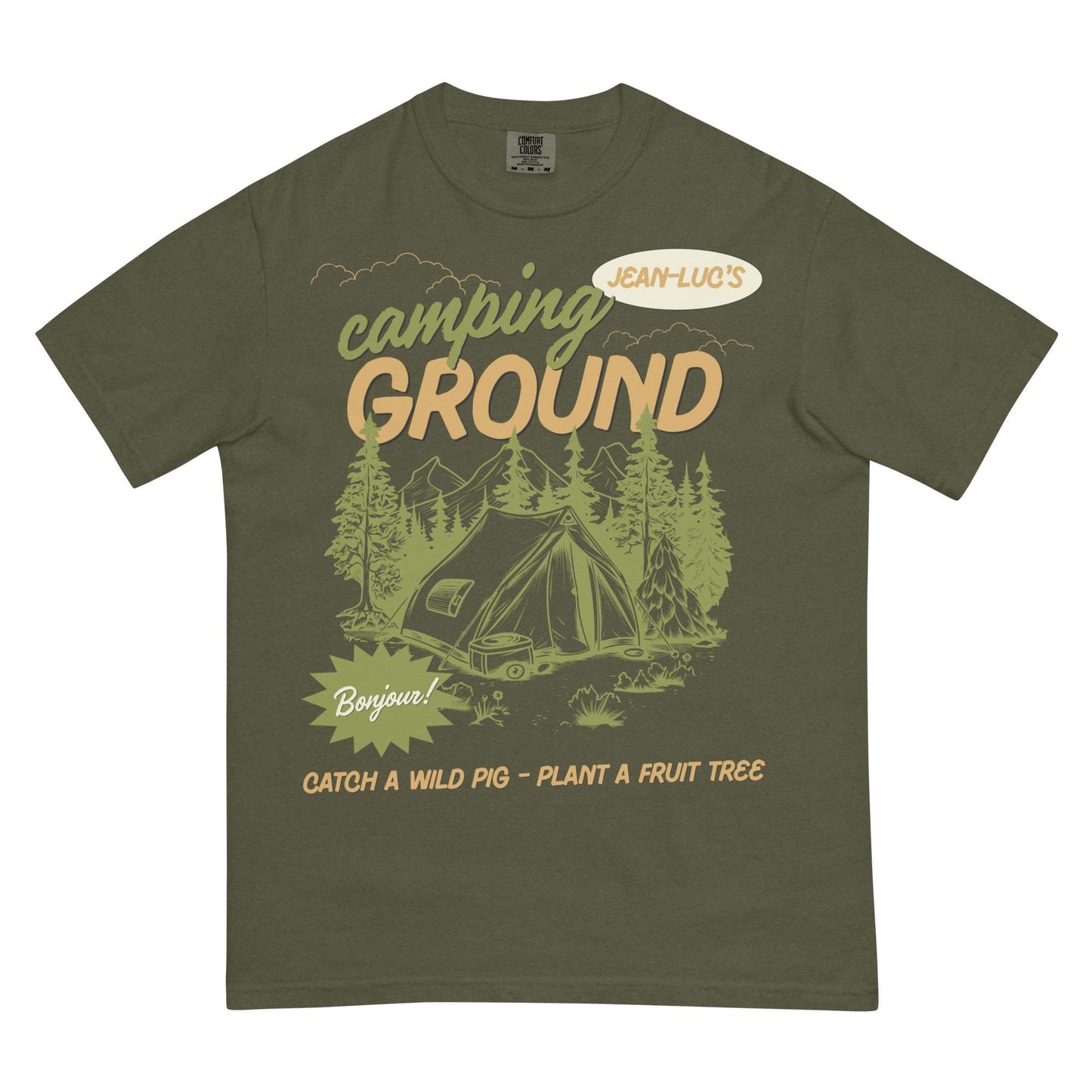 Bluey Camping Episode with Jean Luc, Disney Adult Bluey Shirt