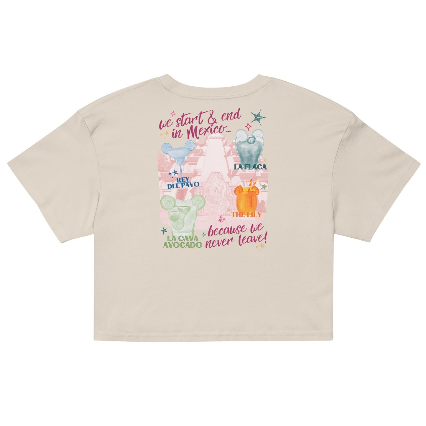 La Cava del Tequila Crop Top, Disney Girls Trip Shirt
