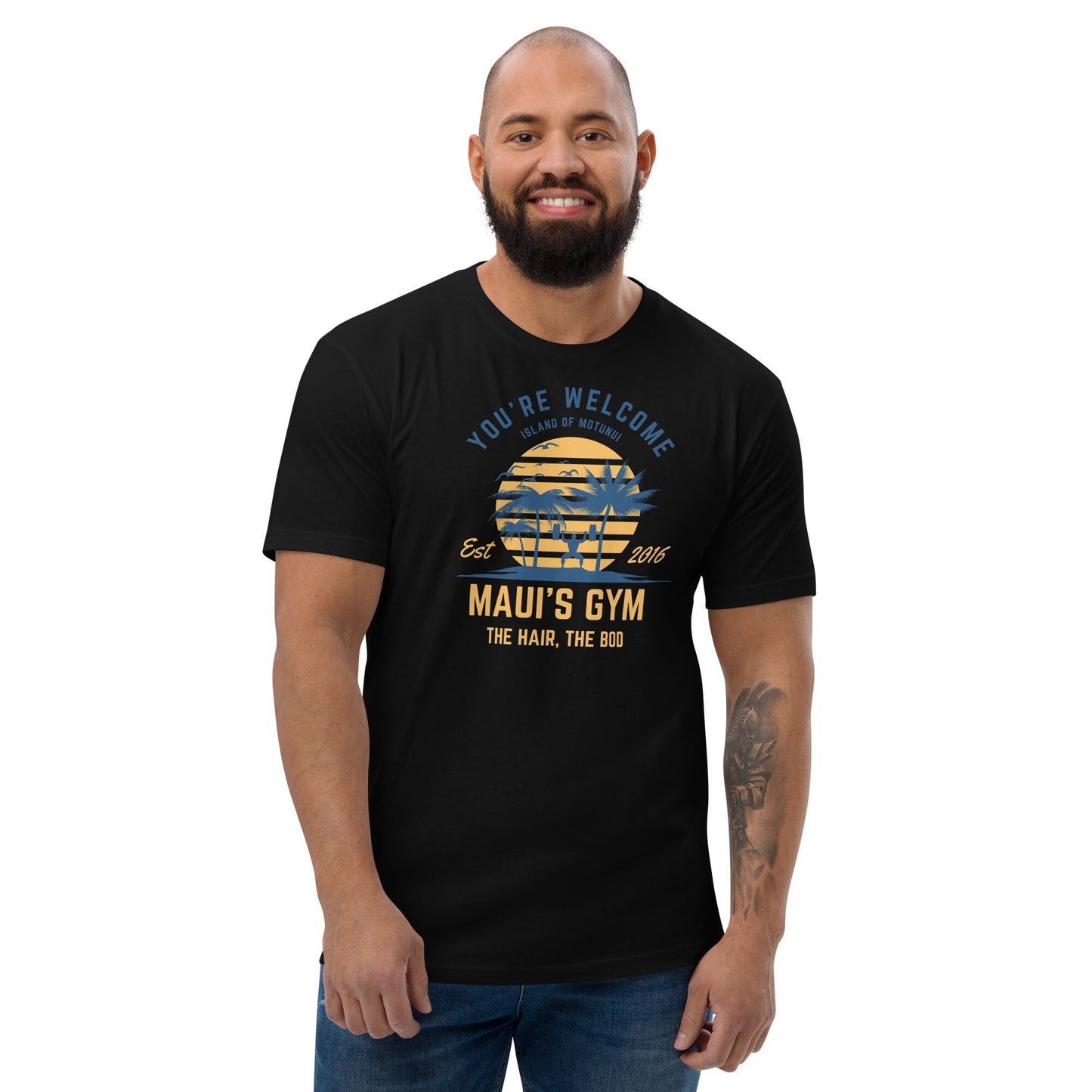 Maui's Gym T-Shirt, Moana Disney Family Vacation Tee