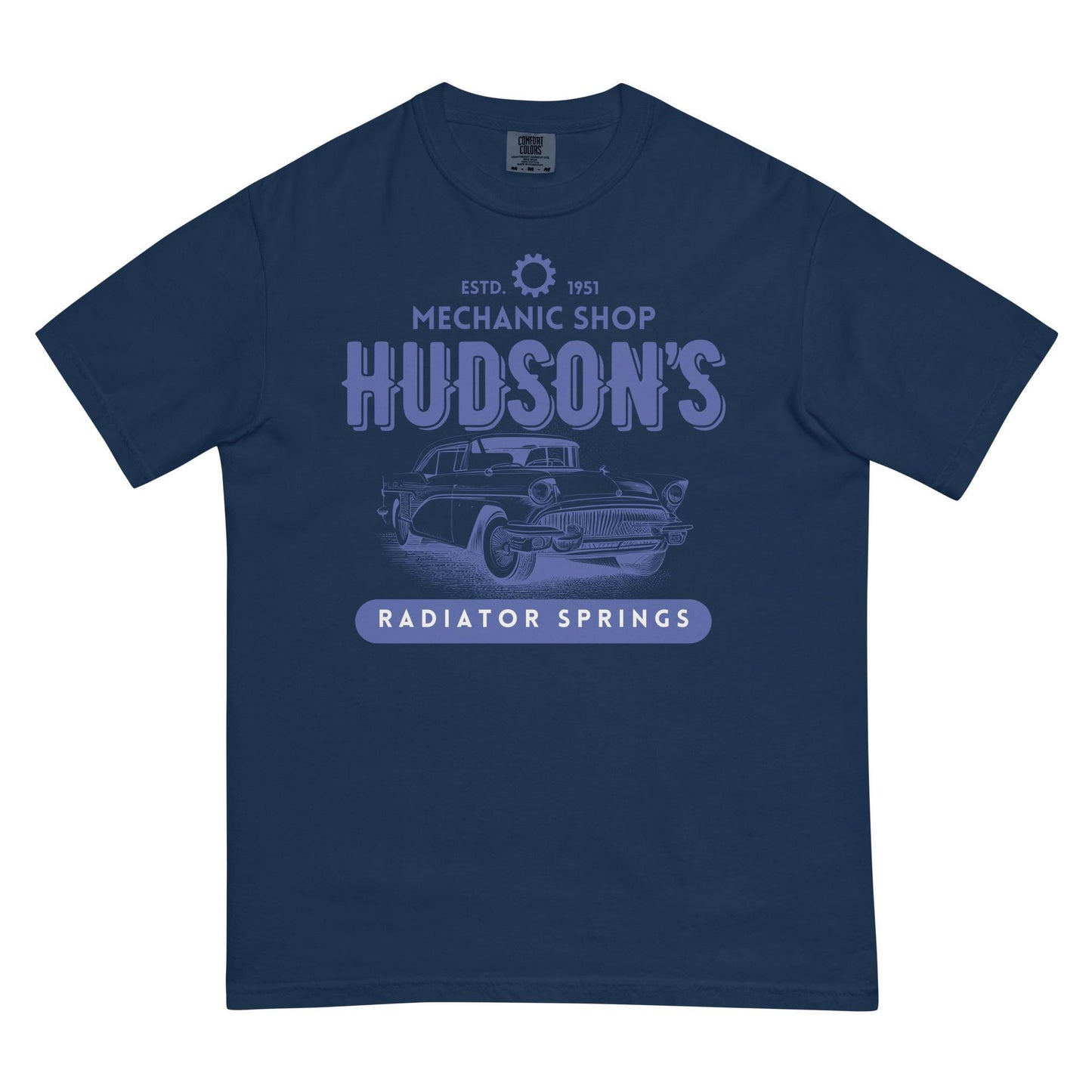Disney Cars Hudson Hornet Comfort Colors T-Shirt, Radiator Springs