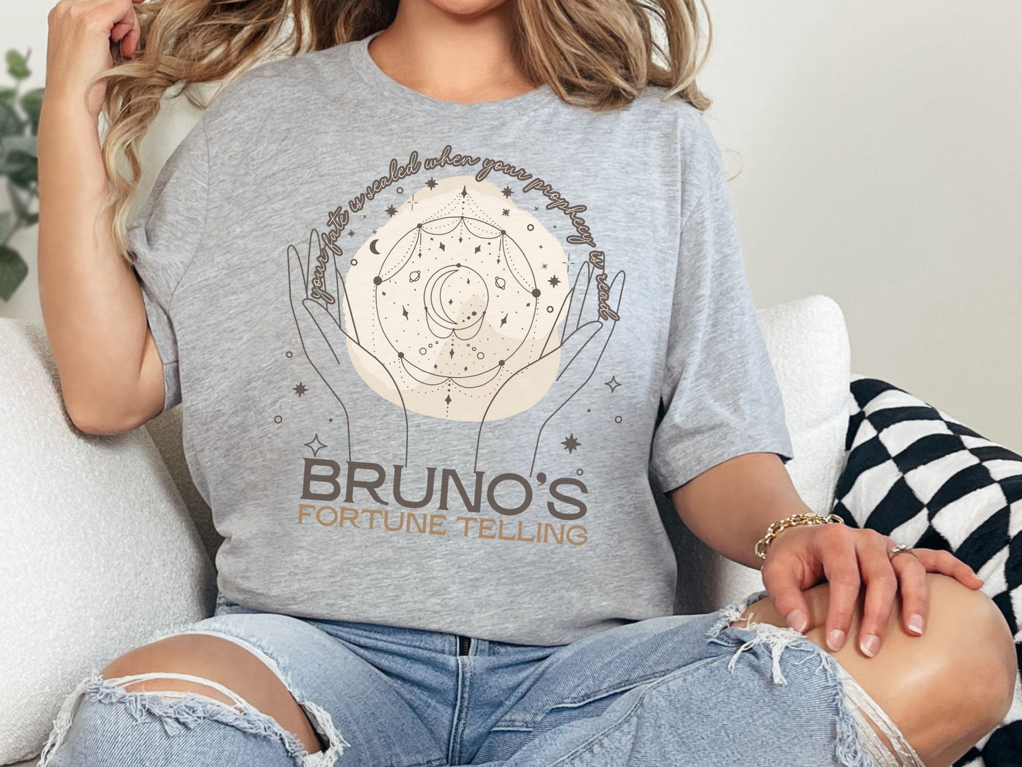 Bruno's Fortune Telling Shirt, Subtle Disney Bella Canvas Unisex Tee