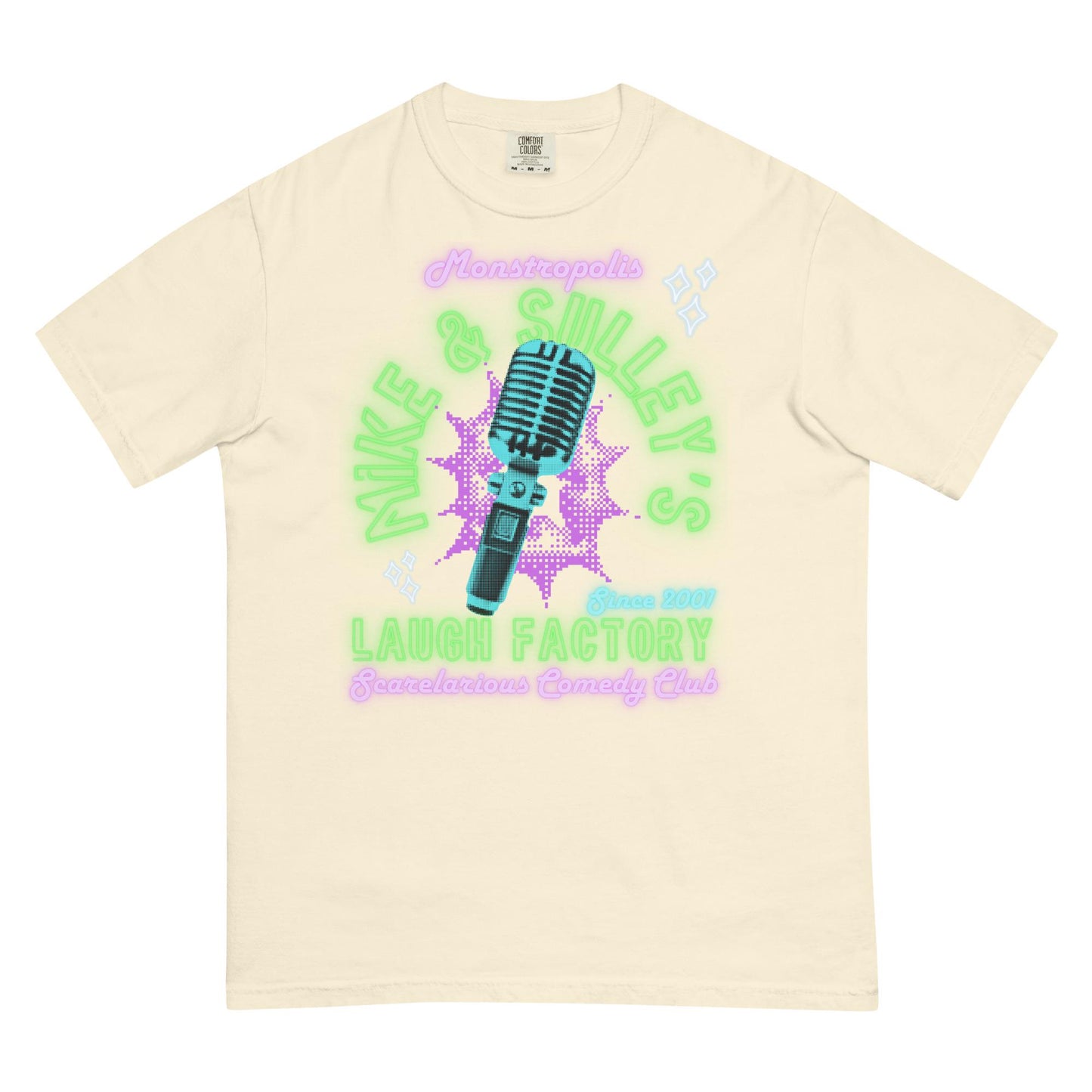 Monsters Inc Laugh Factory Shirt, Disney Pixar Comfort Colors Tee