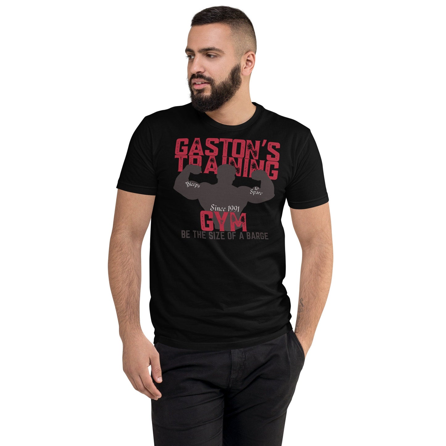 Gaston's Training Gym Shirt, Subtle Disney Family Tee