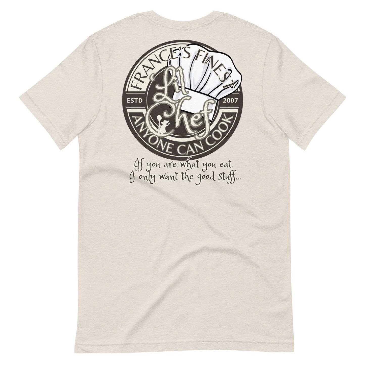 Lil Chef Ratatouille Disney Shirt, Bella Canvas Unisex Tee