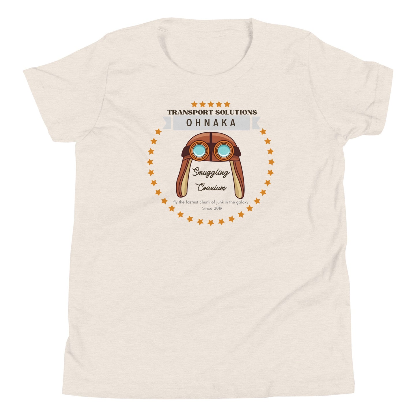 Ohnaka's Transportation Solutions,  Bella Canvas Youth Short Sleeve T-Shirt, Subtle Disney Matching Family Shirts