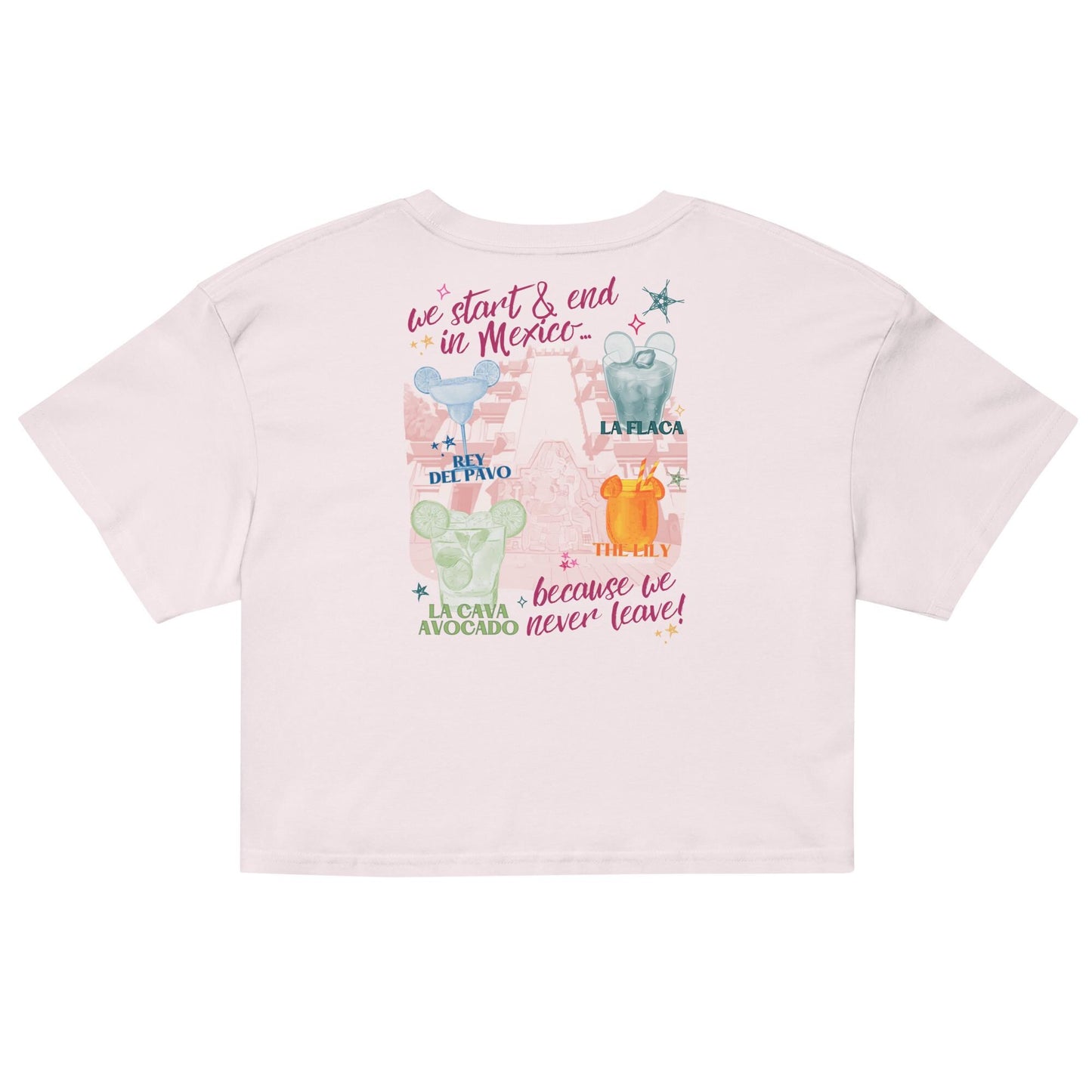 La Cava del Tequila Crop Top, Disney Girls Trip Shirt