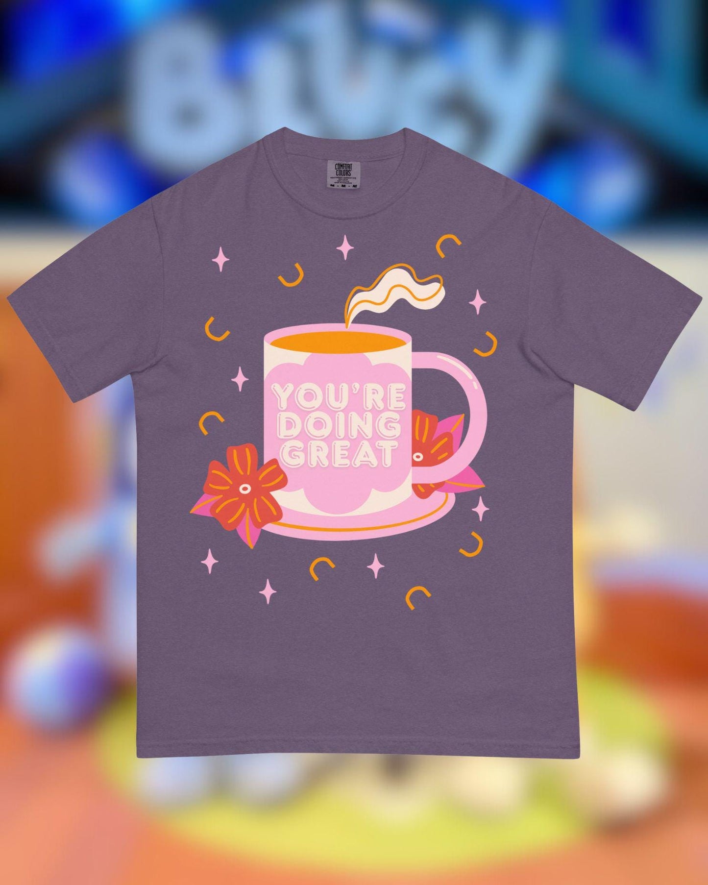 You're Doing Great Bluey's Mom Chili Shirt, Disney Bluey Chili Comfort Colors Shirt