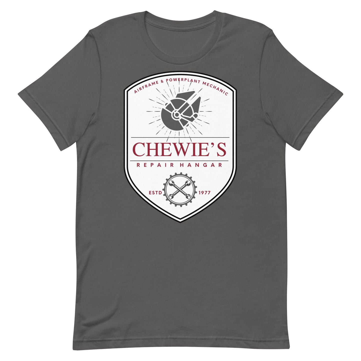 Chewie's Repair Hangar Shirt, Star Wars Disney Family Tee