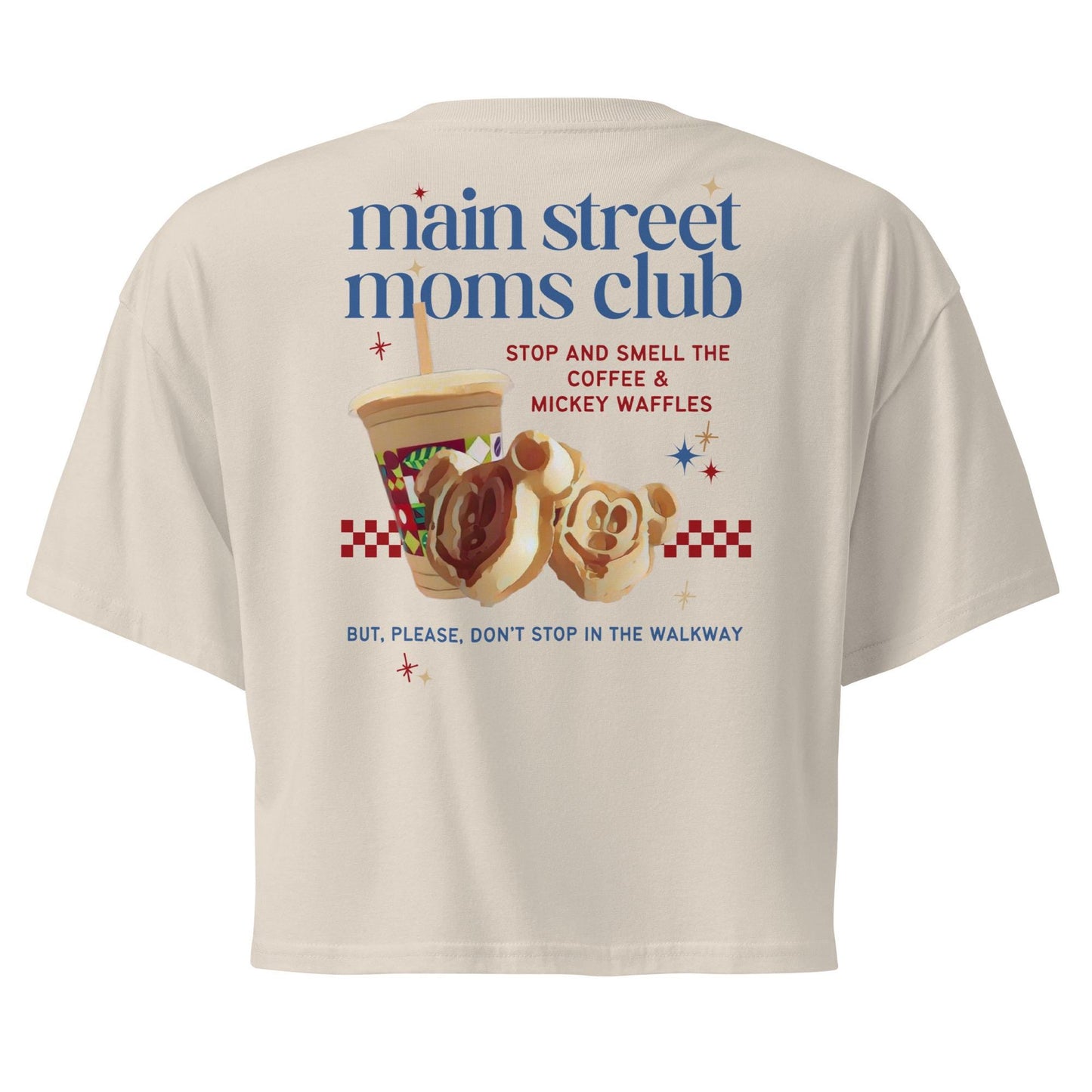 Main Street Moms Club™ Collection Crop Top, Disney Mom Shirt