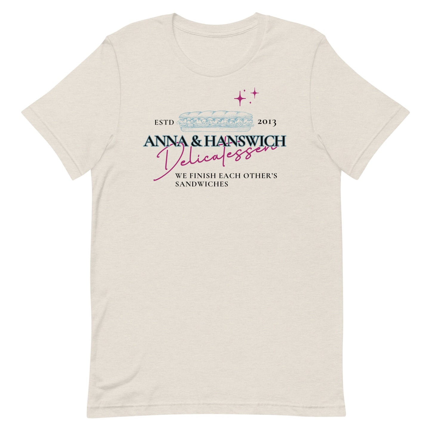 Anna and Hanswich T-Shirt, Subtle Disney Family Tee