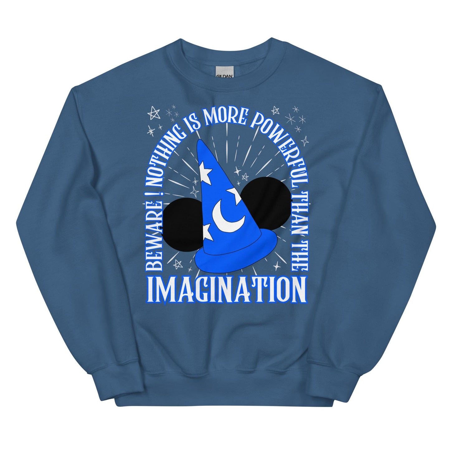 Imagination, Fantasmic Crewneck, Sorcerer Mickey, Hollywood Studios Sweatshirt, Matching Family Shirts