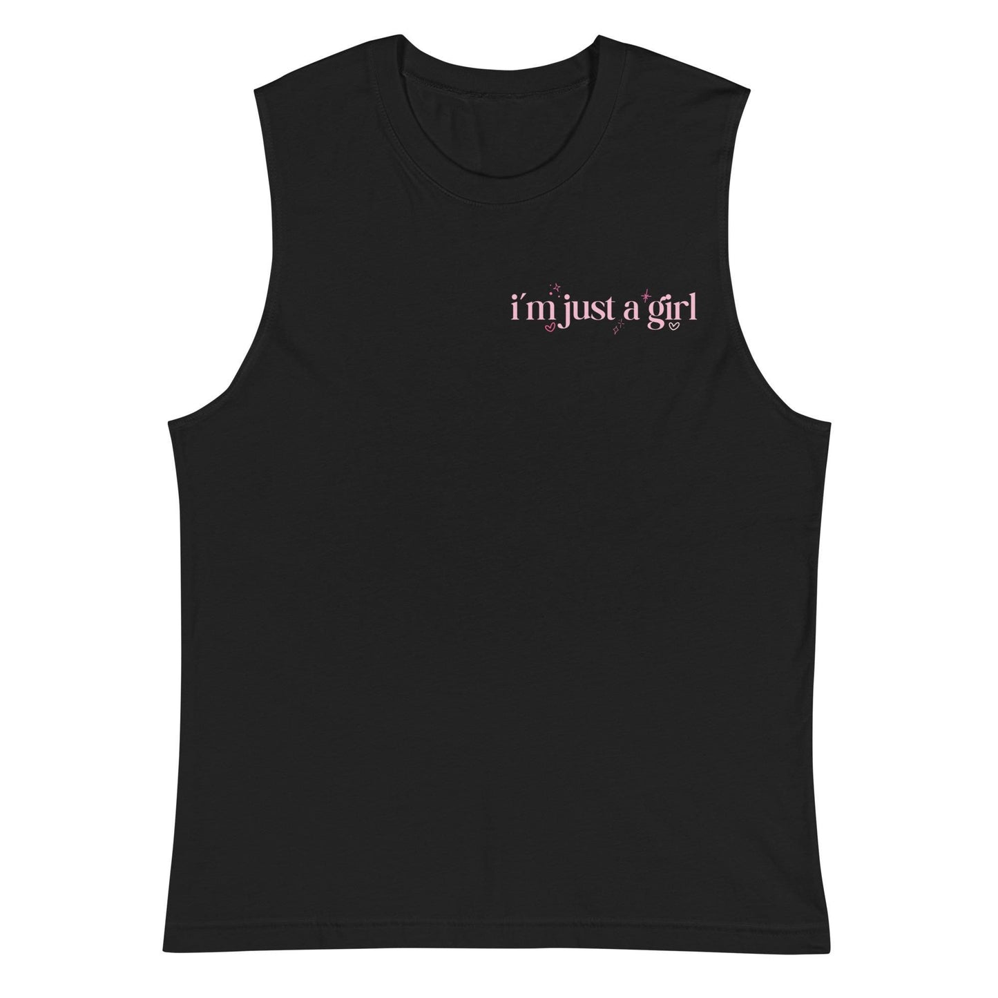 I'm Just a Girl Disney Tank Top, Bella Canvas Girls Trip Shirt