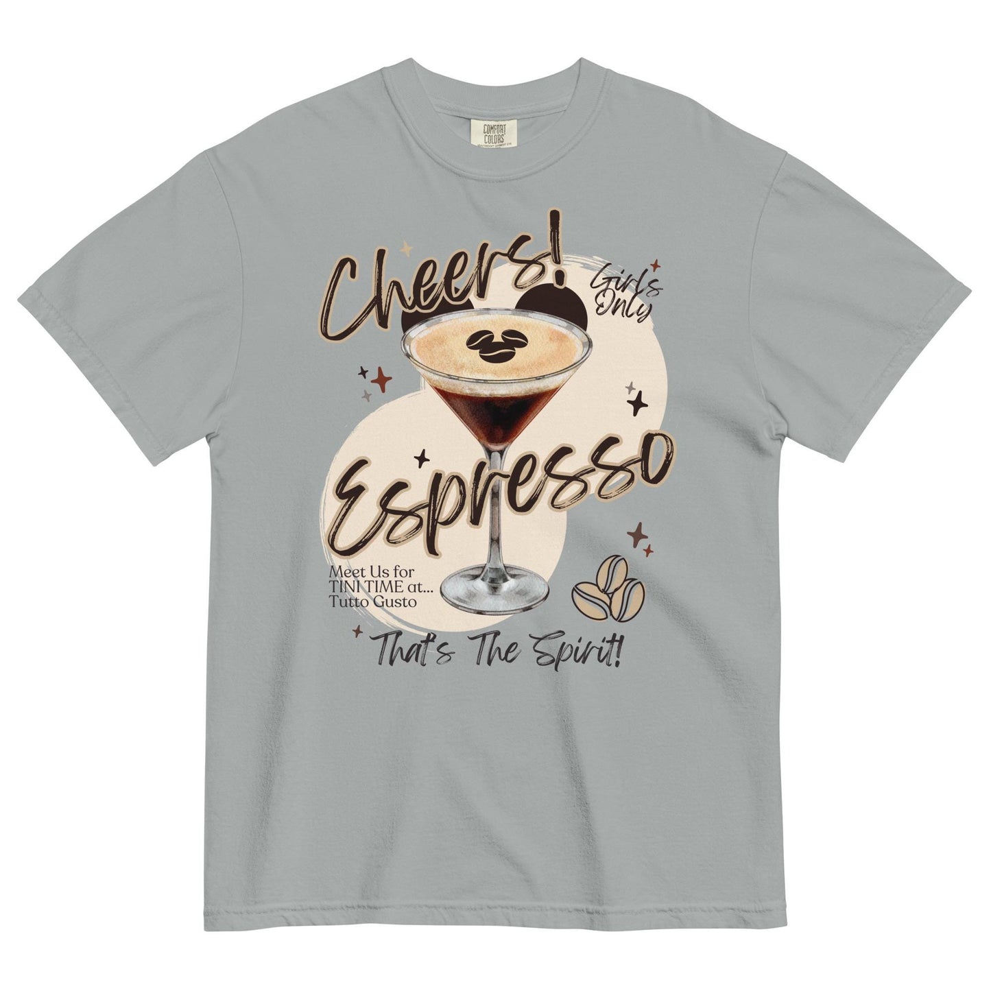 Espresso Martini Disney Shirt, Girls Trip Comfort Colors Tee