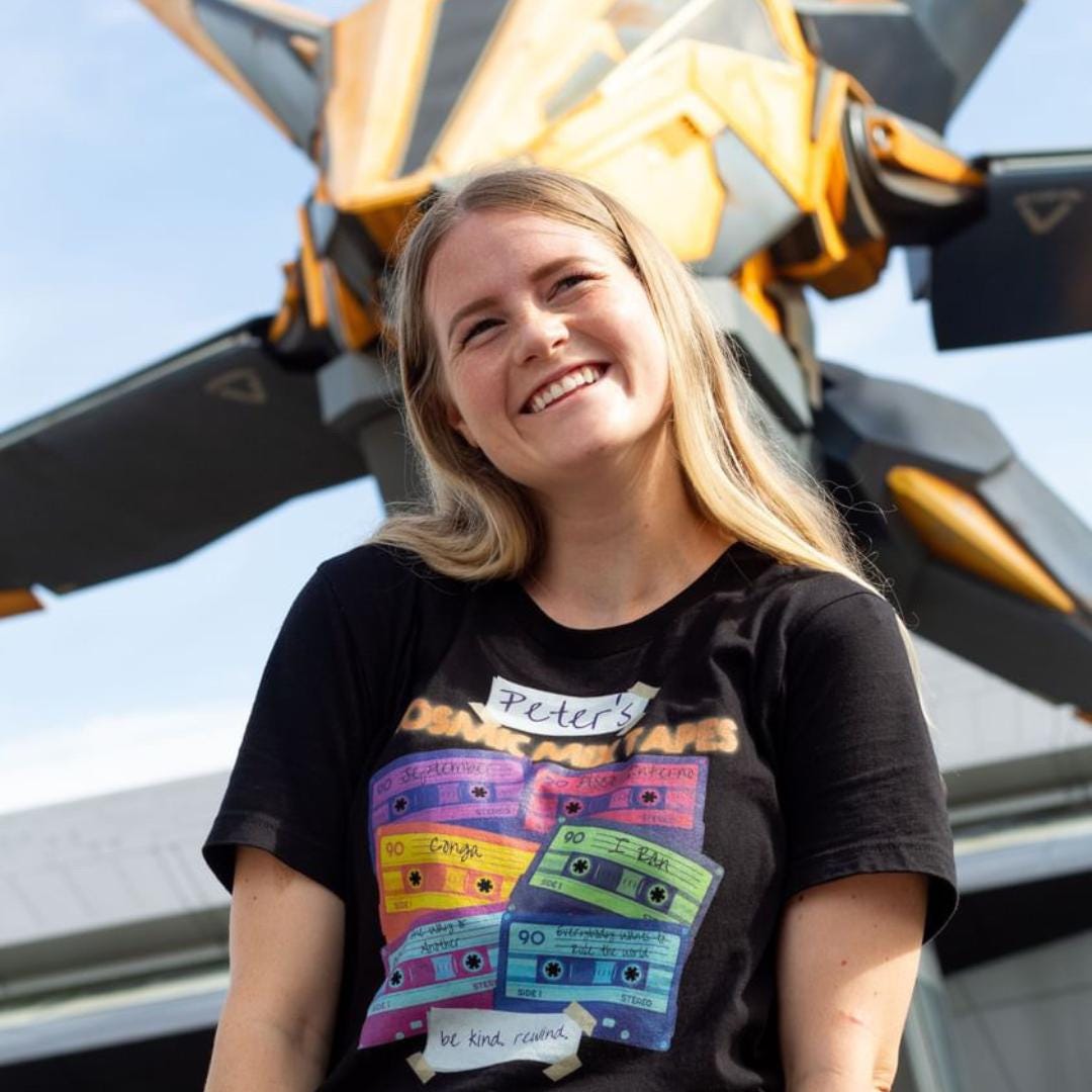 Guardians of the Galaxy Mix Tape Bella Canvas Shirt, EPCOT Cosmic Rewind