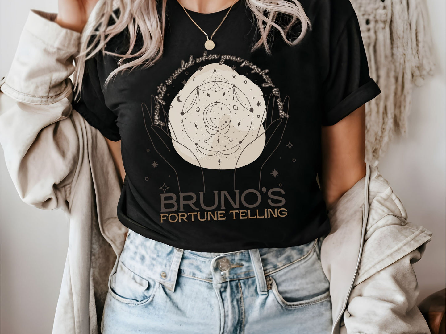 Bruno's Fortune Telling Shirt, Subtle Disney Bella Canvas Unisex Tee
