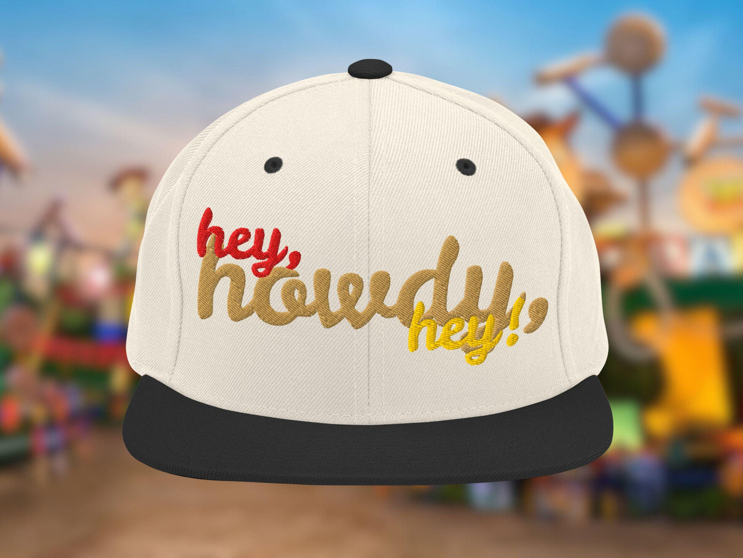 Woody Toy Story Embroidered Snapback Hat, Disney Adult