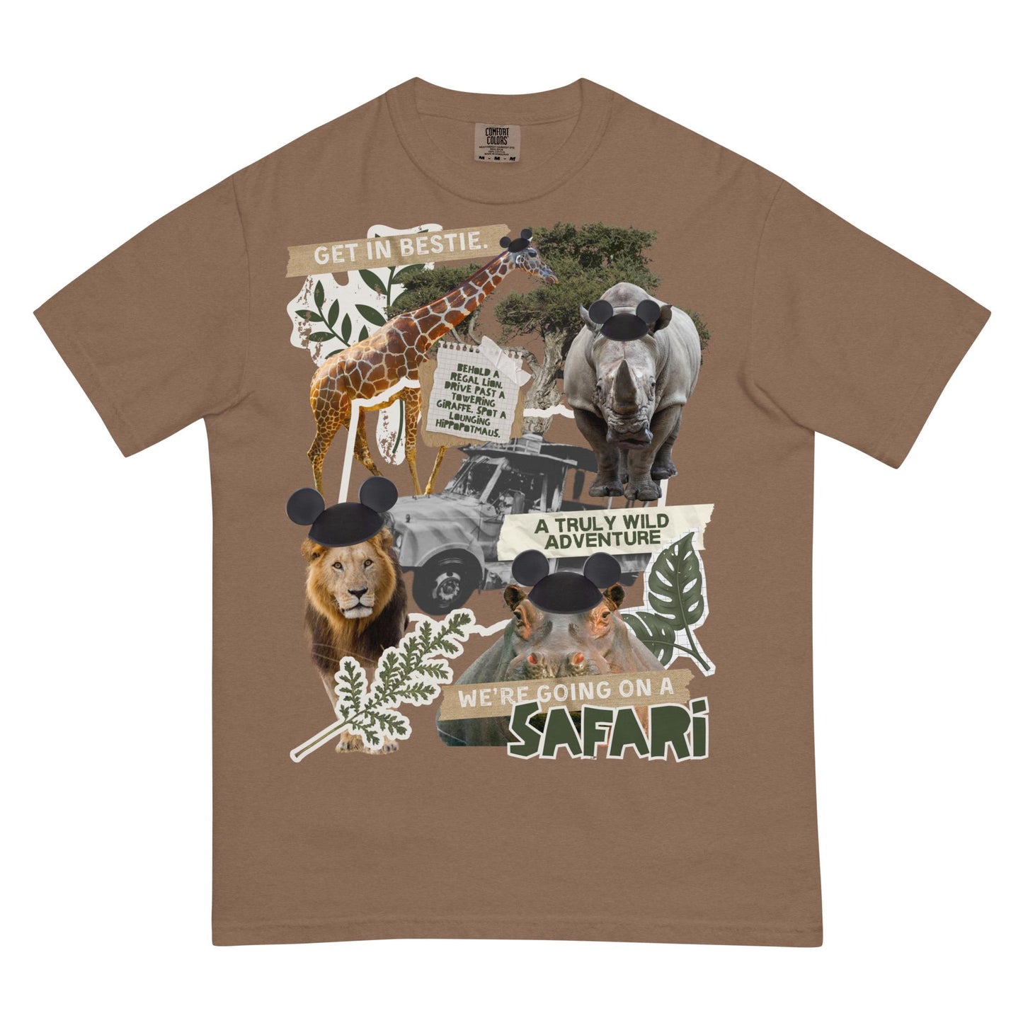 Disney Animal Kingdom Safari Comfort Colors Shirt
