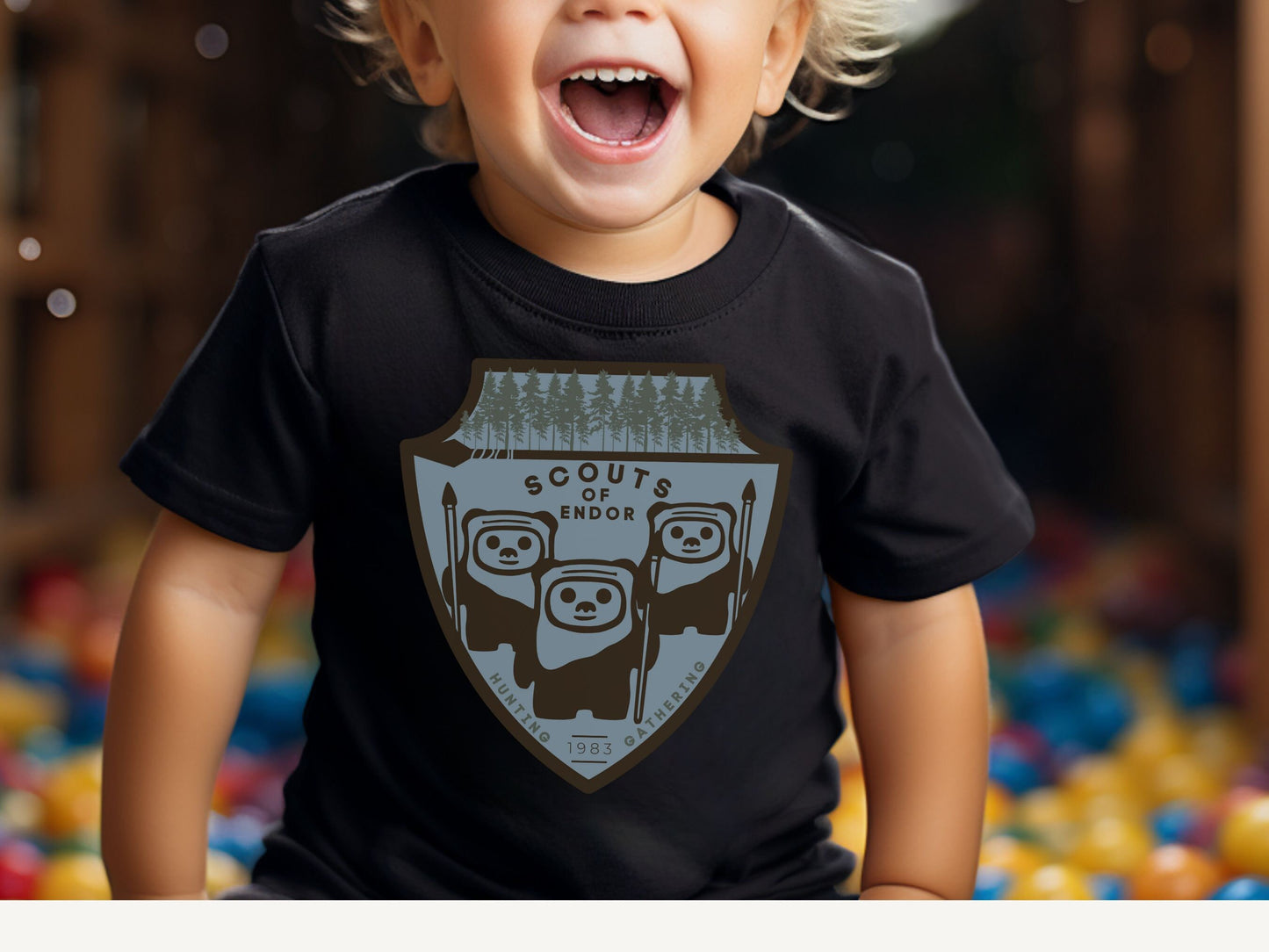 Scouts of Endor Toddler T-Shirt, Subtle Disney Family Tee