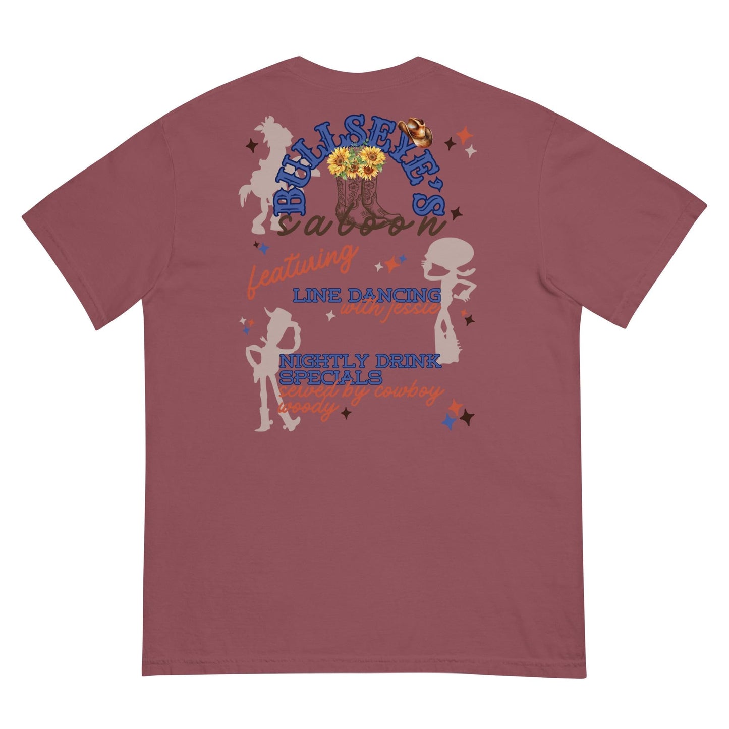 Bullseye's Saloon Toy Story Comfort Colors T-Shirt