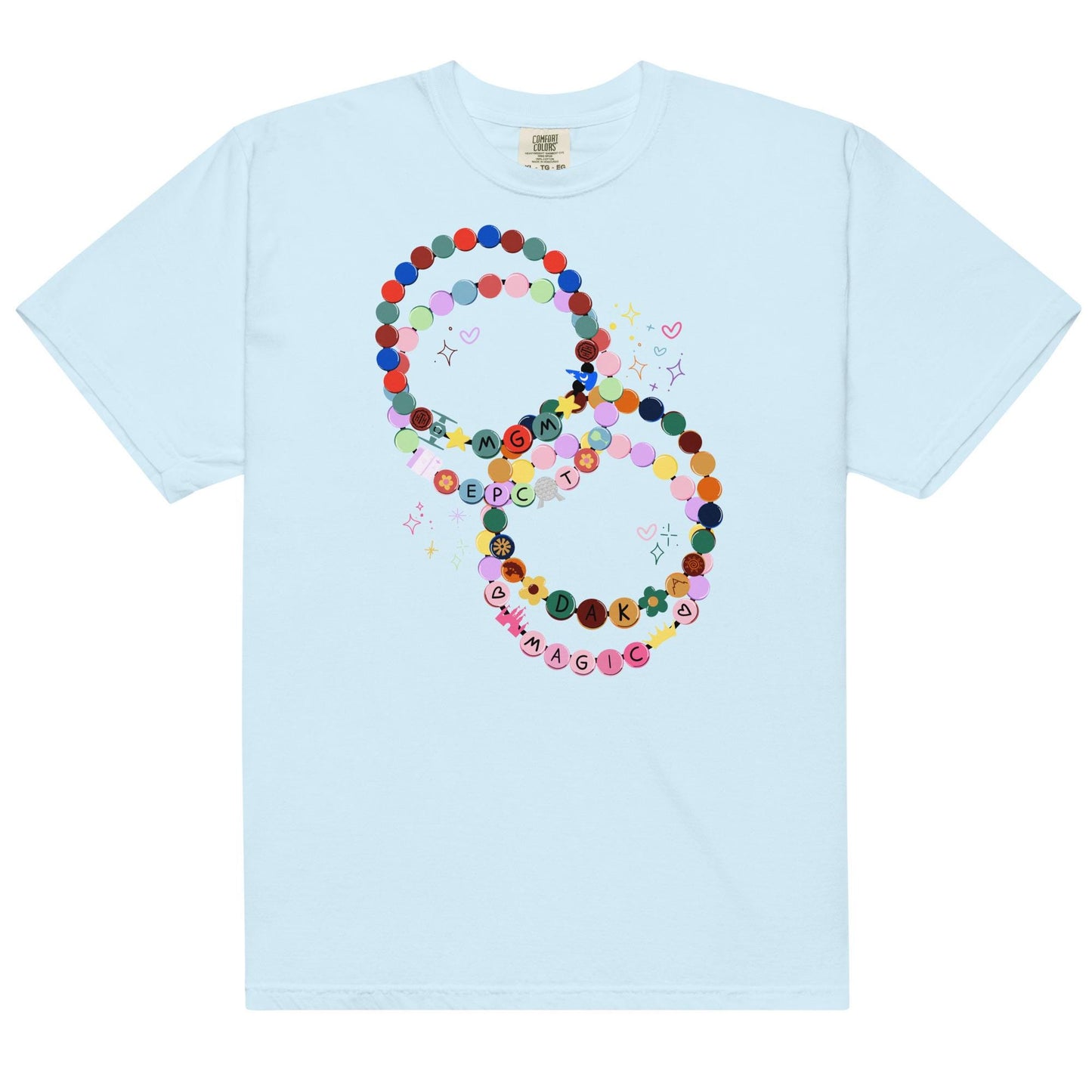 Disney Park Friendship Bracelet Tee, Matching Girls Trip Shirt