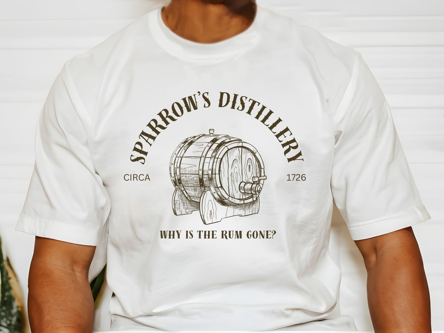 Sparrow's Distillery Bella Canvas T-Shirt, Subtle Disney Dad Tee
