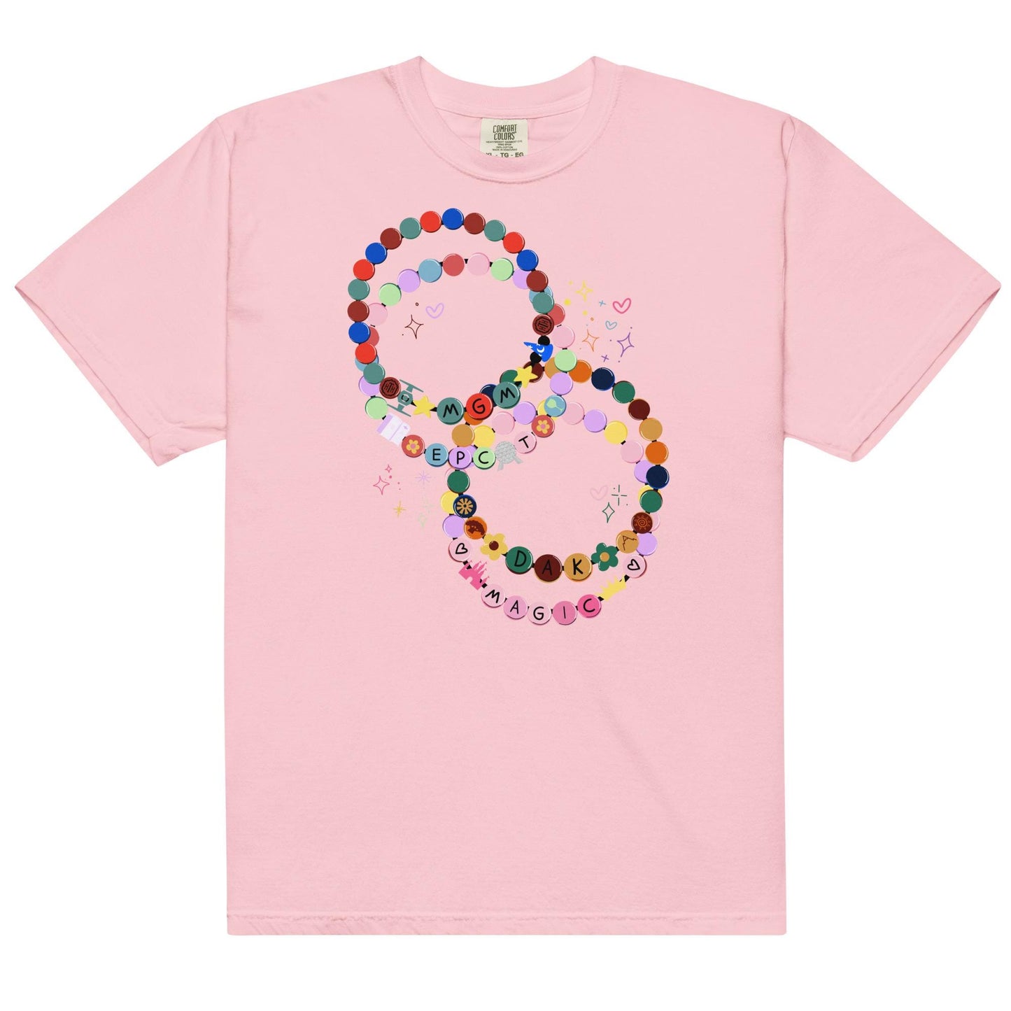 Disney Park Friendship Bracelet Tee, Matching Girls Trip Shirt