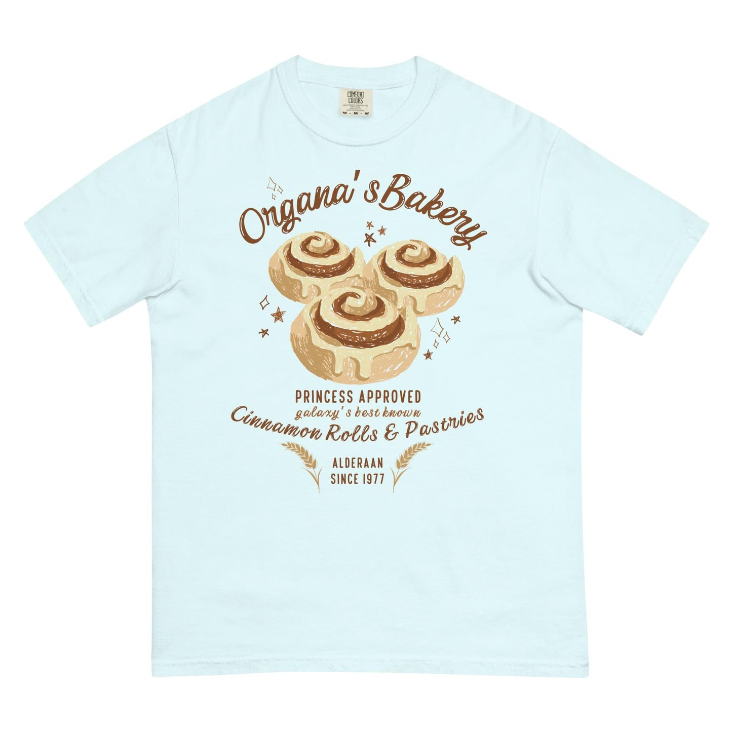 Princess Leia Cinnamon Rolls Comfort Colors Shirt