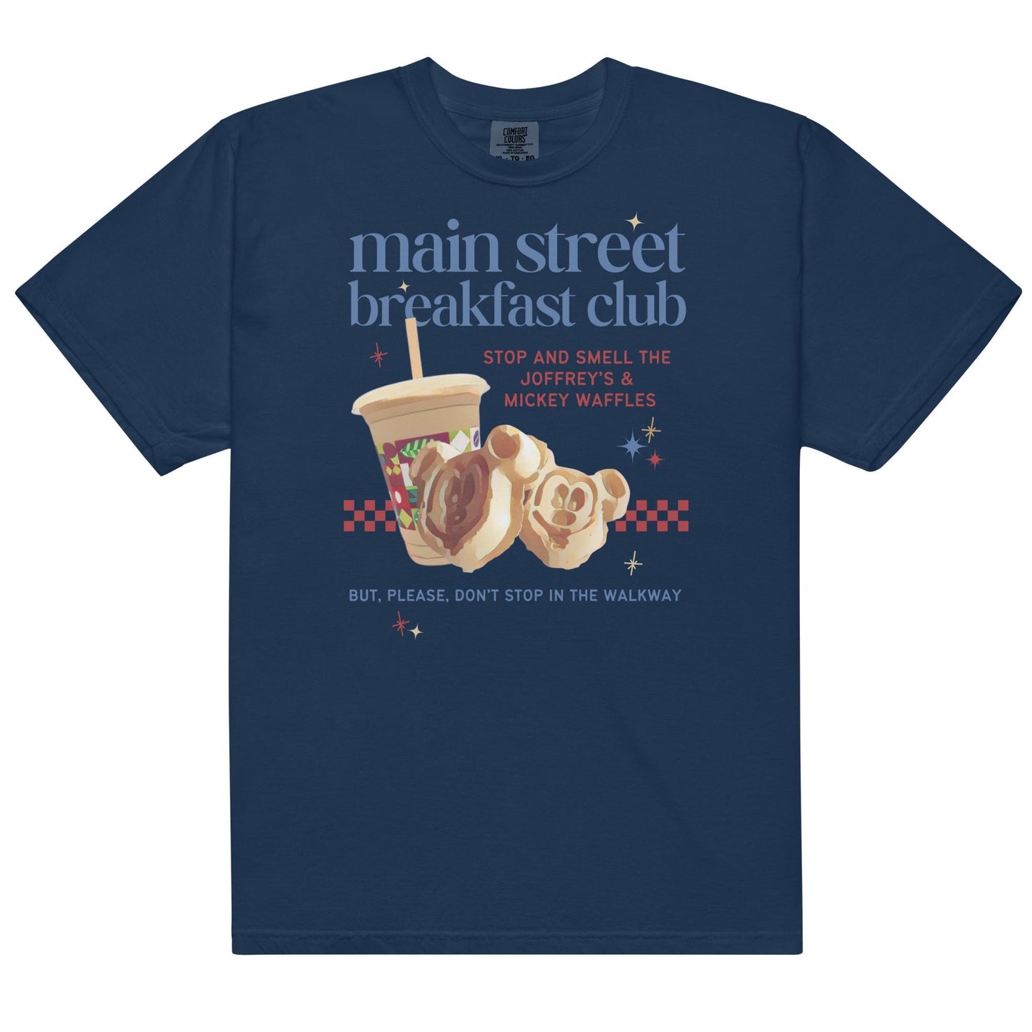 Disney Breakfast Club Tee – Mickey Waffles & Joffrey's Coffee