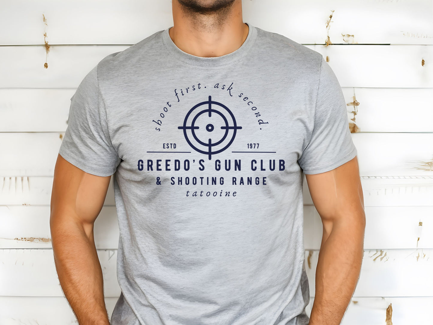 Greedo's Shooting Range Shirt, Star Wars Inspired Bella Canvas Tee