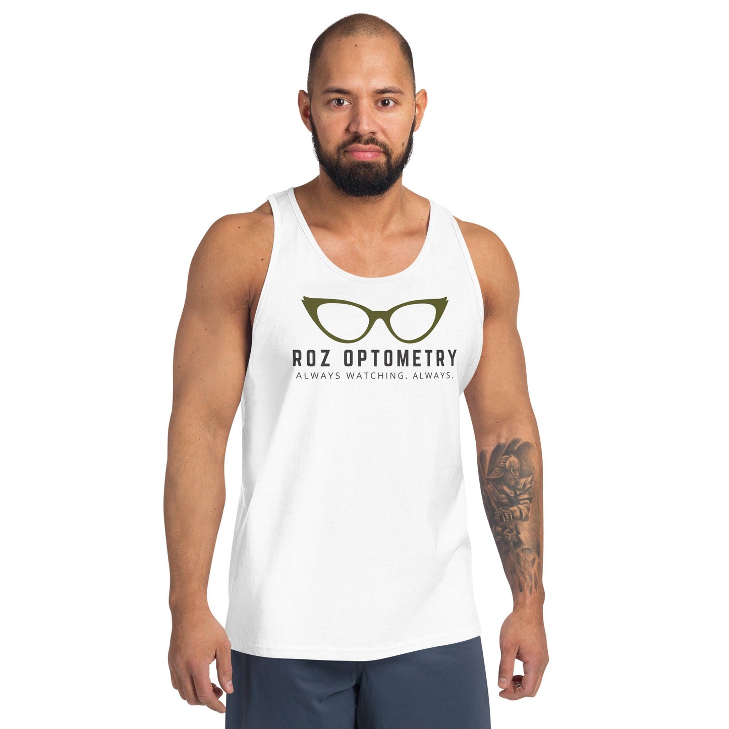 Roz Optometry Monsters Inc Inspired Tank, Disney Vacation Shirt