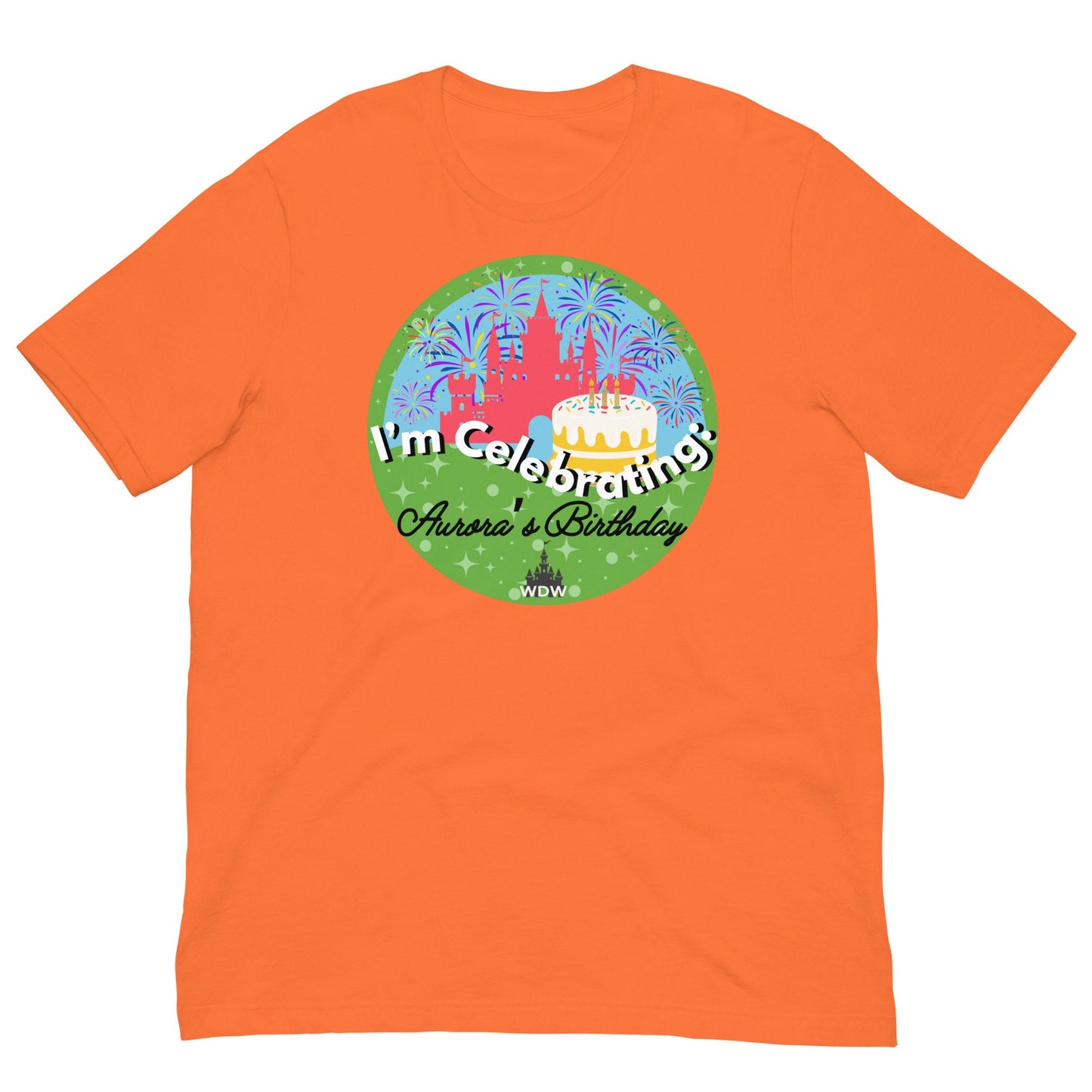 Custom 'I'm Celebrating' Disney Family Bella Canvas T-Shirt