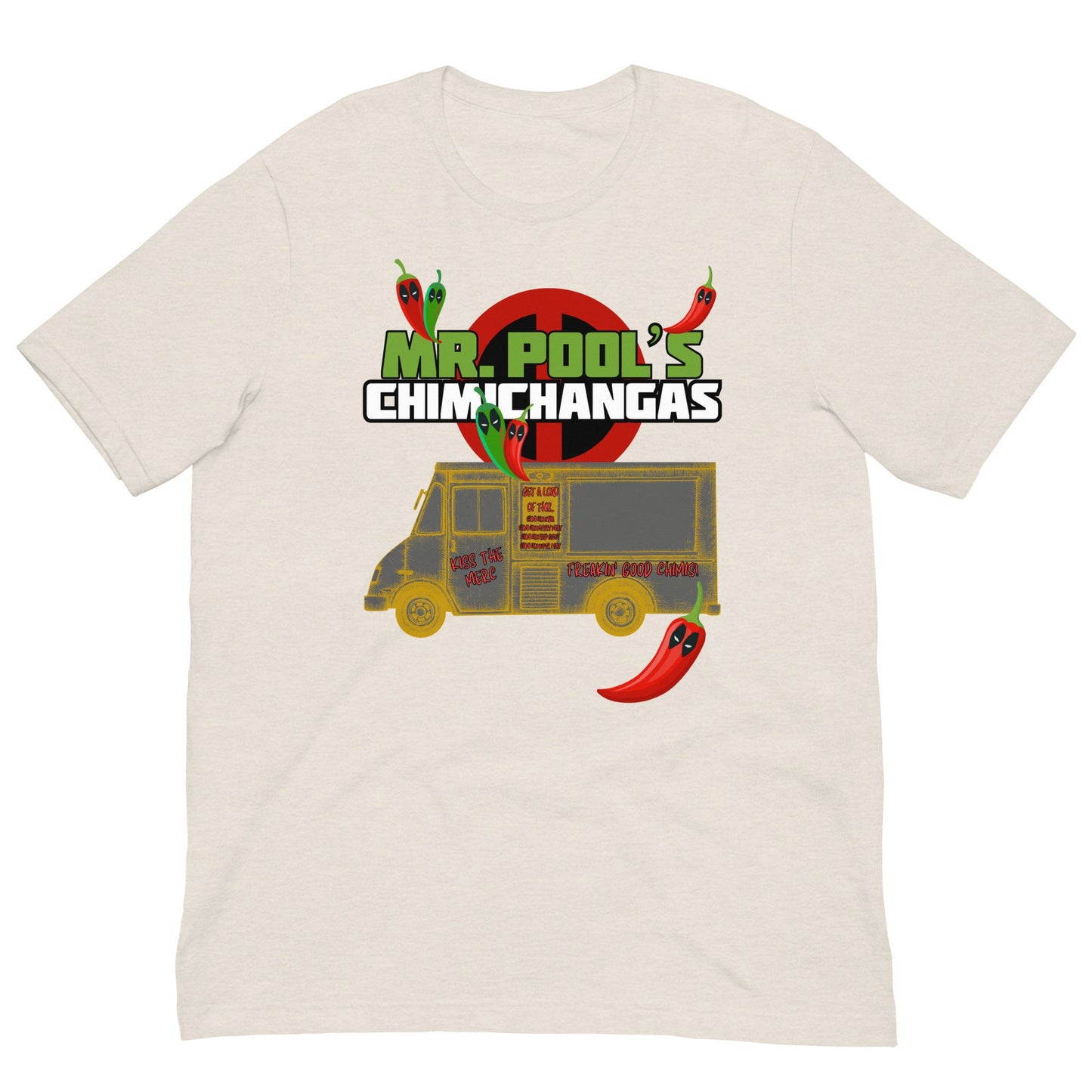 Deadpool Mr. Pool's Chimis Bella Canvas Tee, Subtle Disney Shirt