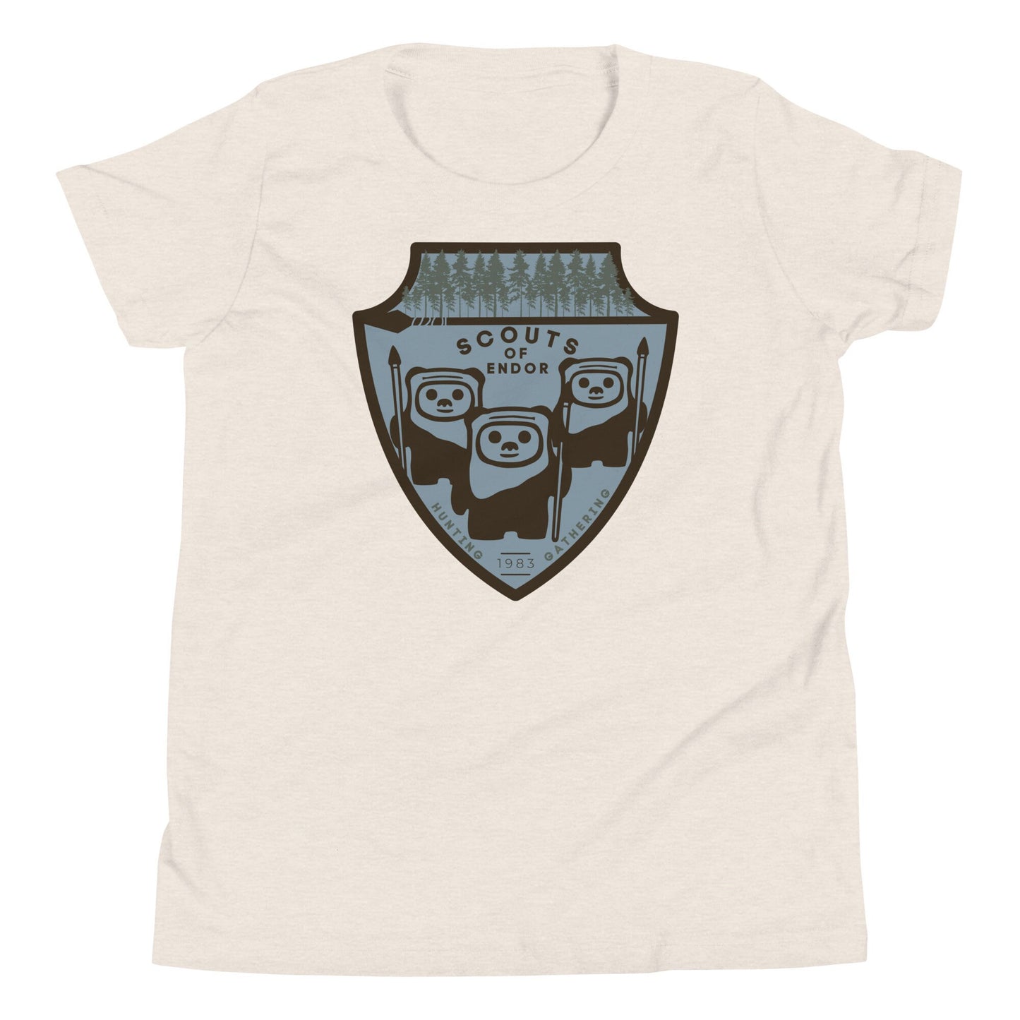 Scouts of Endor Youth Tee, Subtle Disney Family Shirt