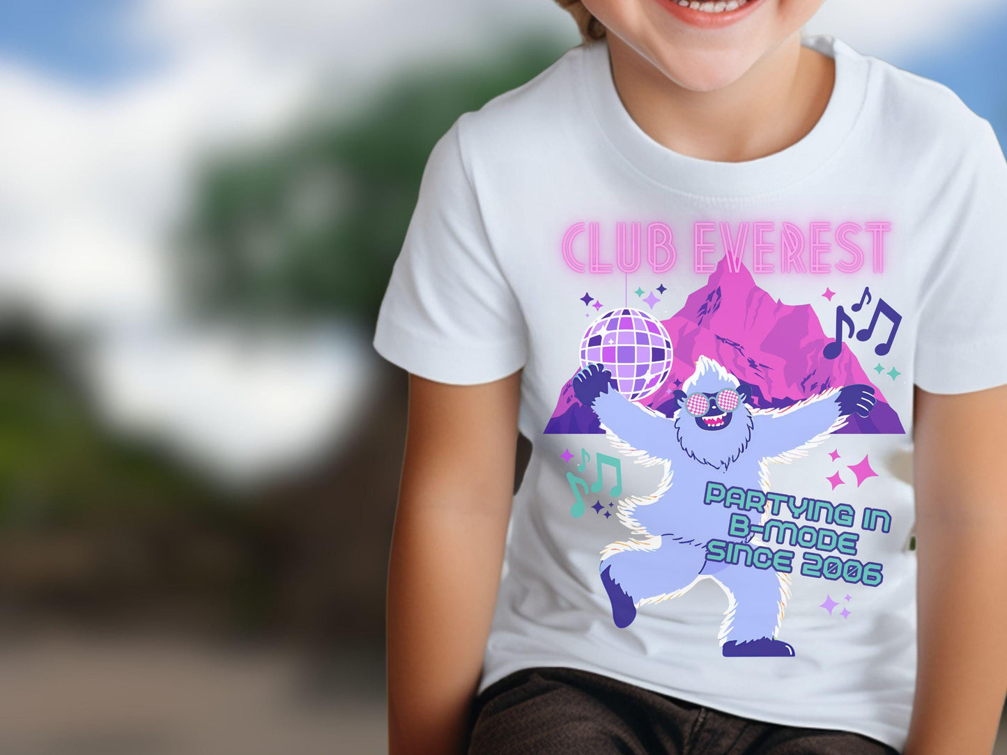 Club Everest Youth T-Shirt: Animal Kingdom Inspired Yeti Tee