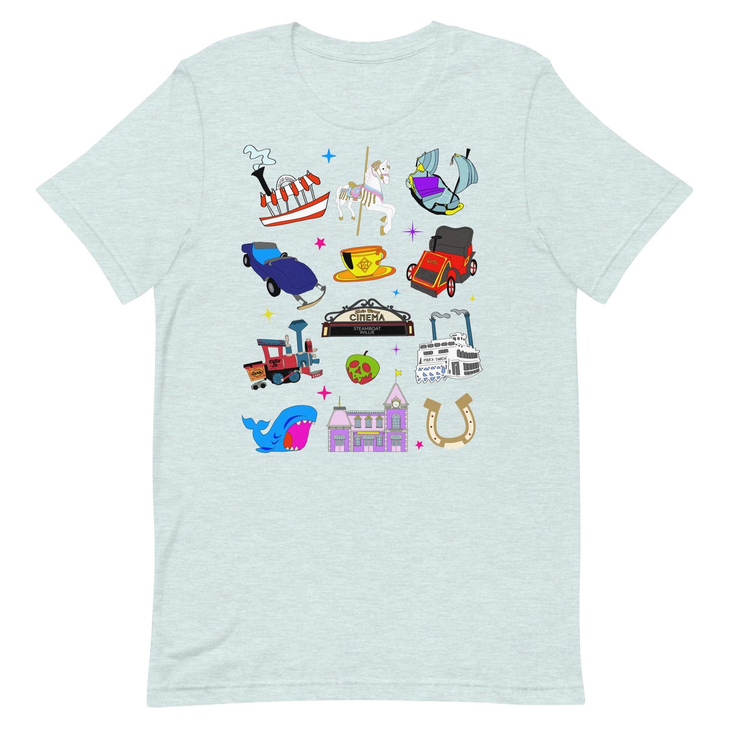 Disneyland 70th Anniversary Sketch Shirt: Family Vacation Tee
