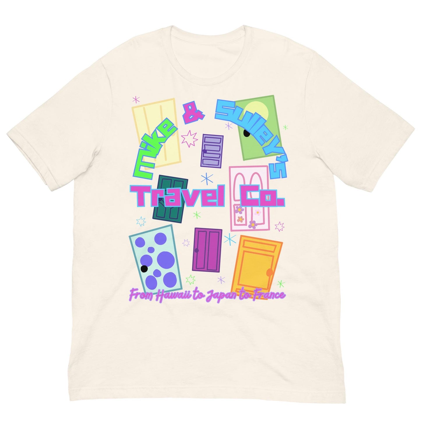 Monsters Inc Disney Inspired Mike and Sulley's Travel Co. Bella Canvas Shirt, Monsters Inc Mike and Sulley Disney Women's Shirt