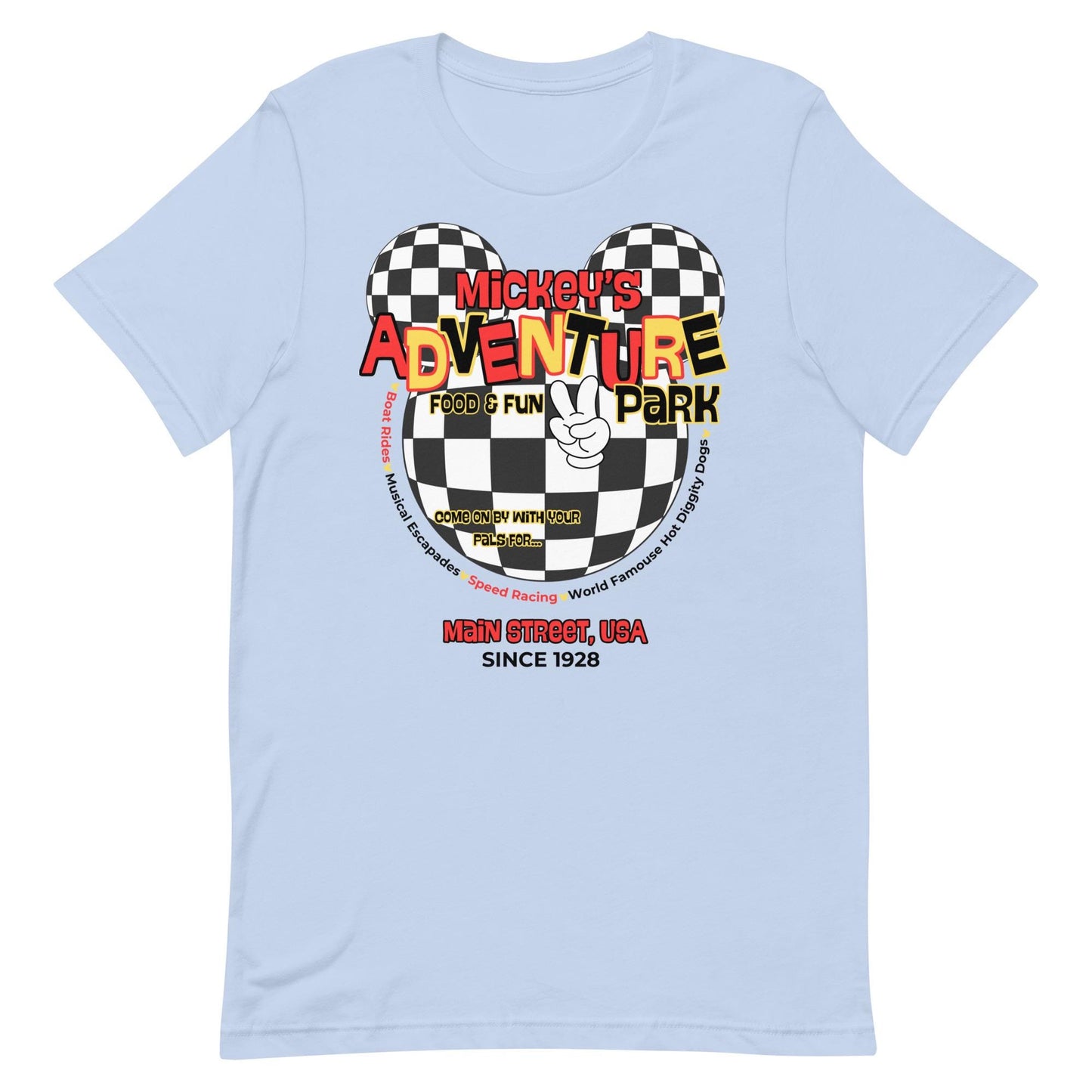 Mickey's Adventure Club Shirt, Subtle Disney Inspired Tee
