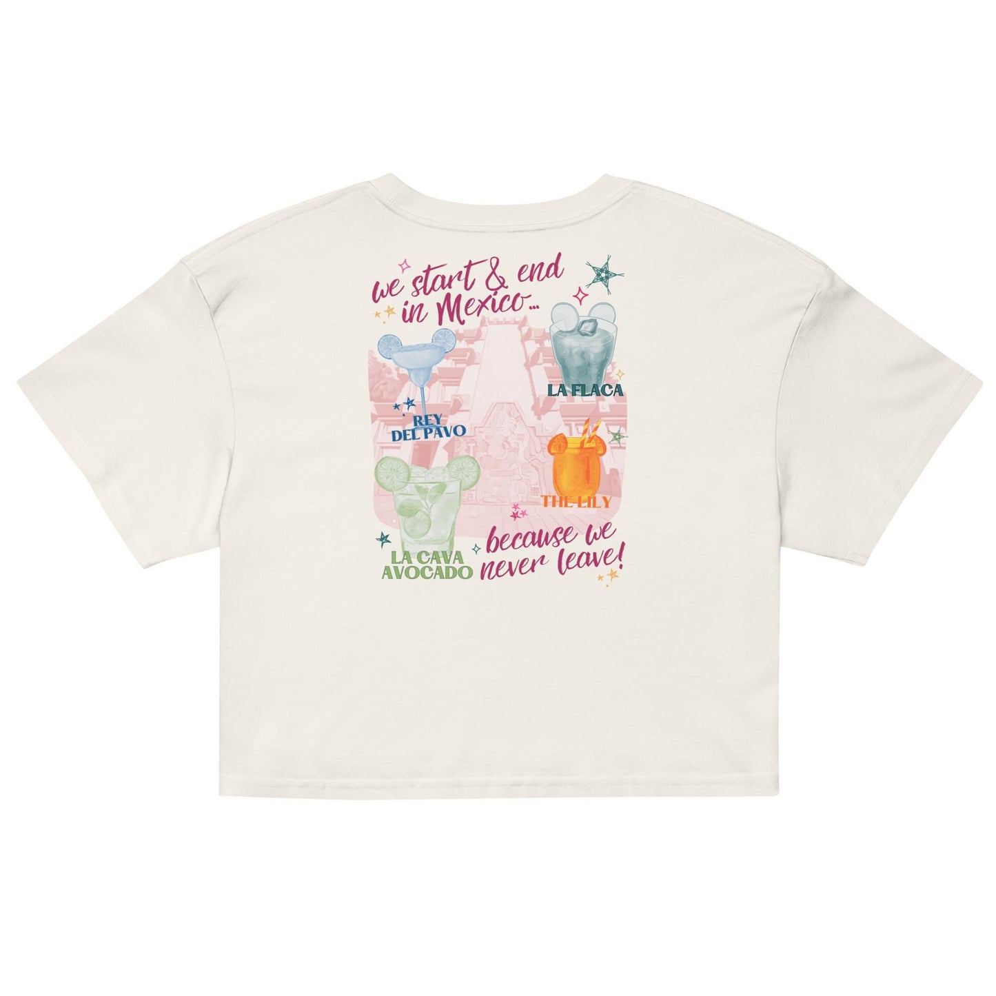 La Cava del Tequila Crop Top, Disney Girls Trip Shirt