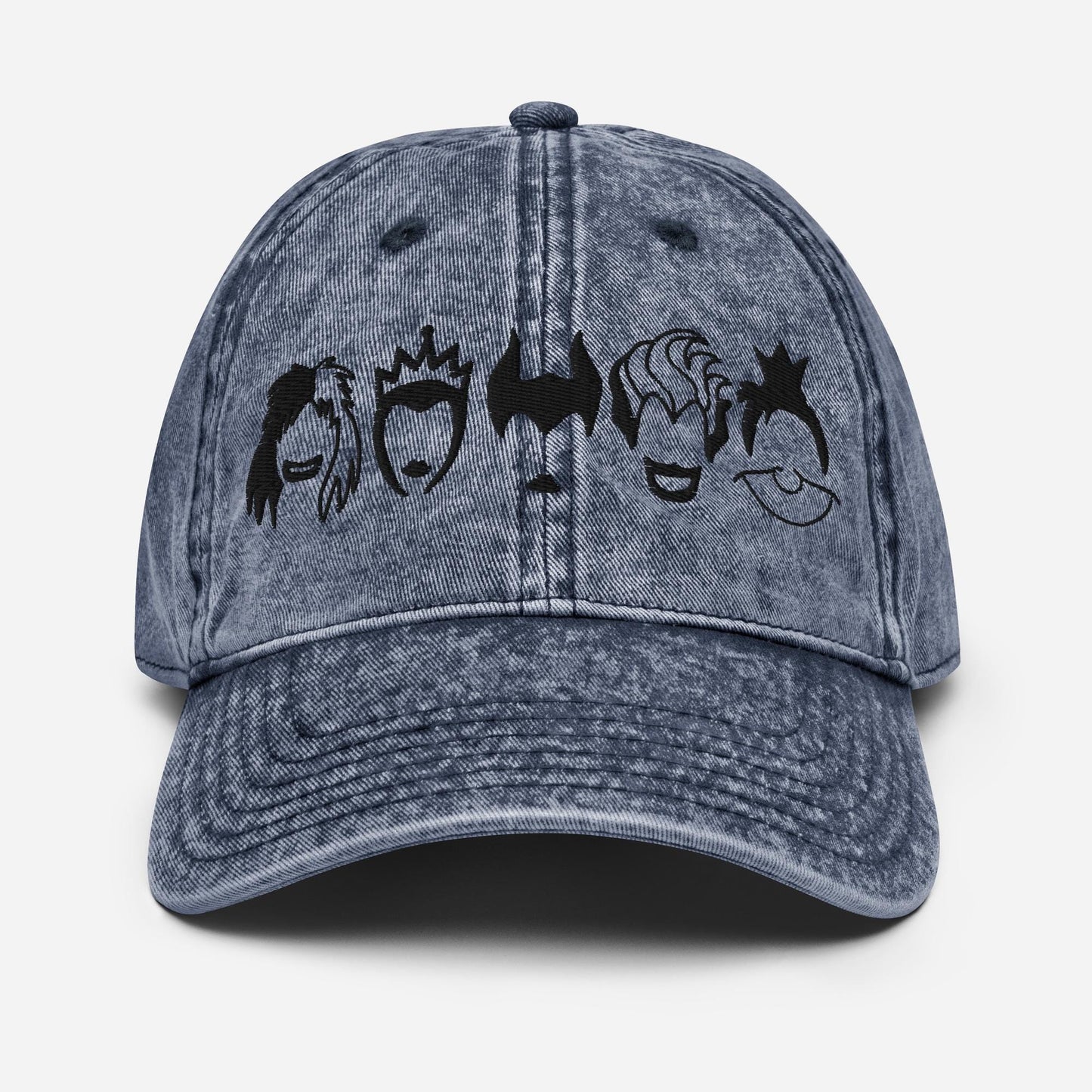 Disney Villains Sketch Icon Hat, Vintage Otto Dad Hat