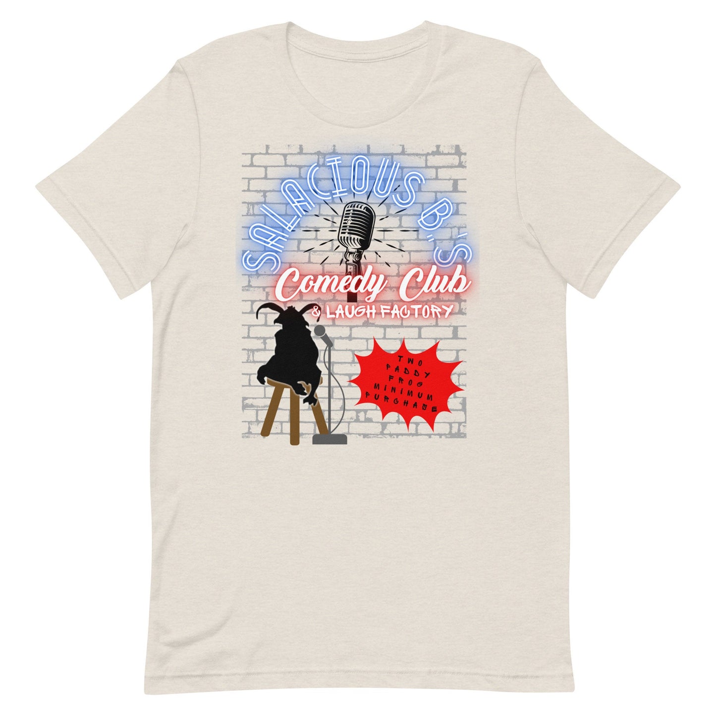 Salacious B's Comedy Club T-Shirt, Subtle Star Wars Disney Fan Tee
