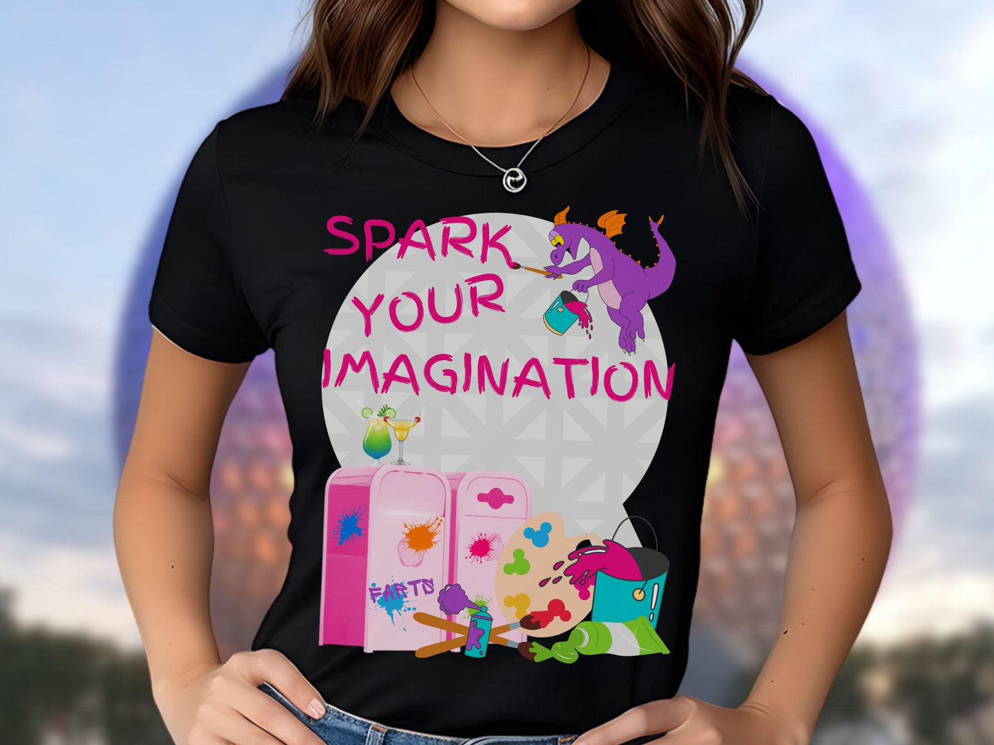 Figment T-Shirt, Festival of Arts, EPCOT Family Matching Shirt
