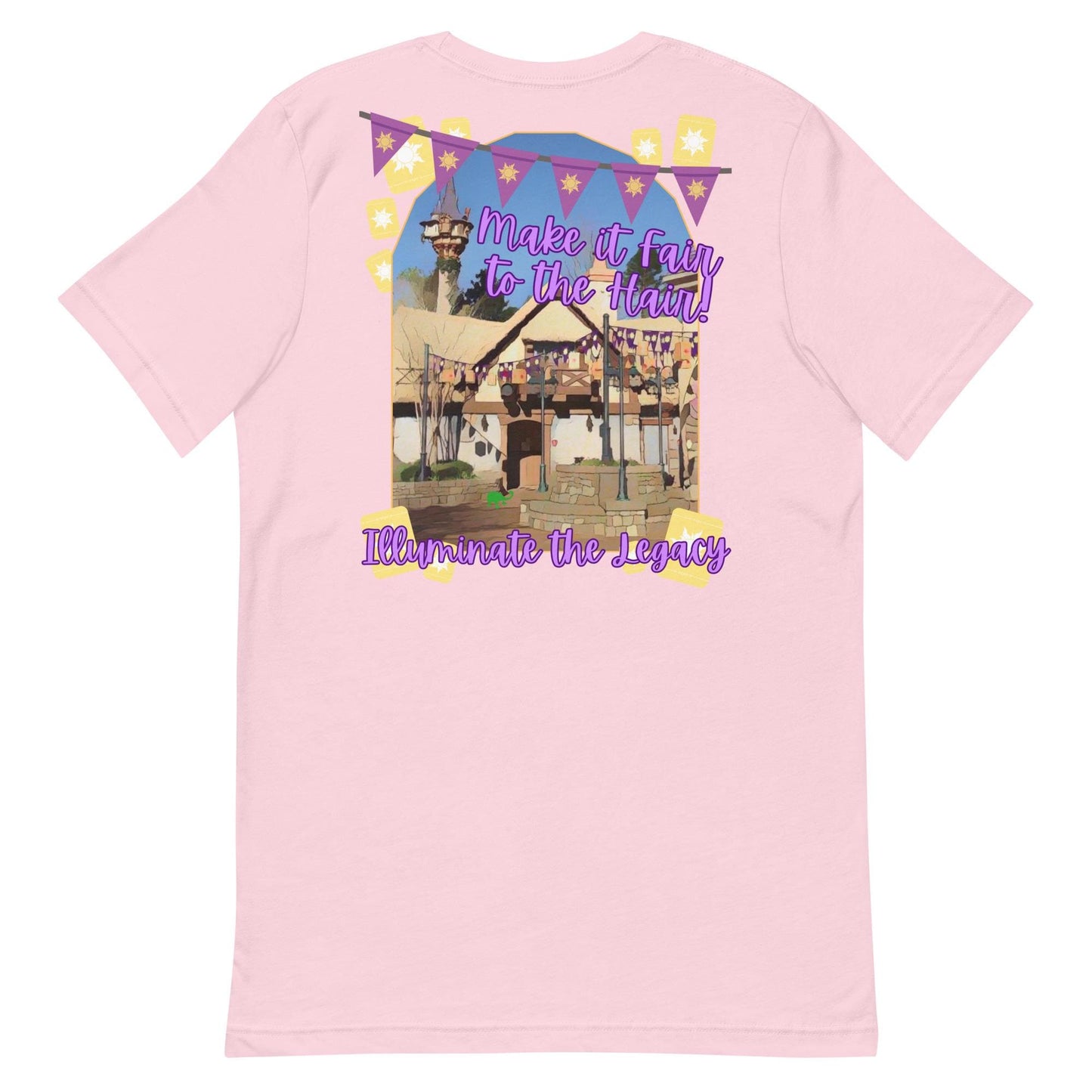 Tangled Inspired Bella Canvas Shirt, Funny WDW Bathroom Design