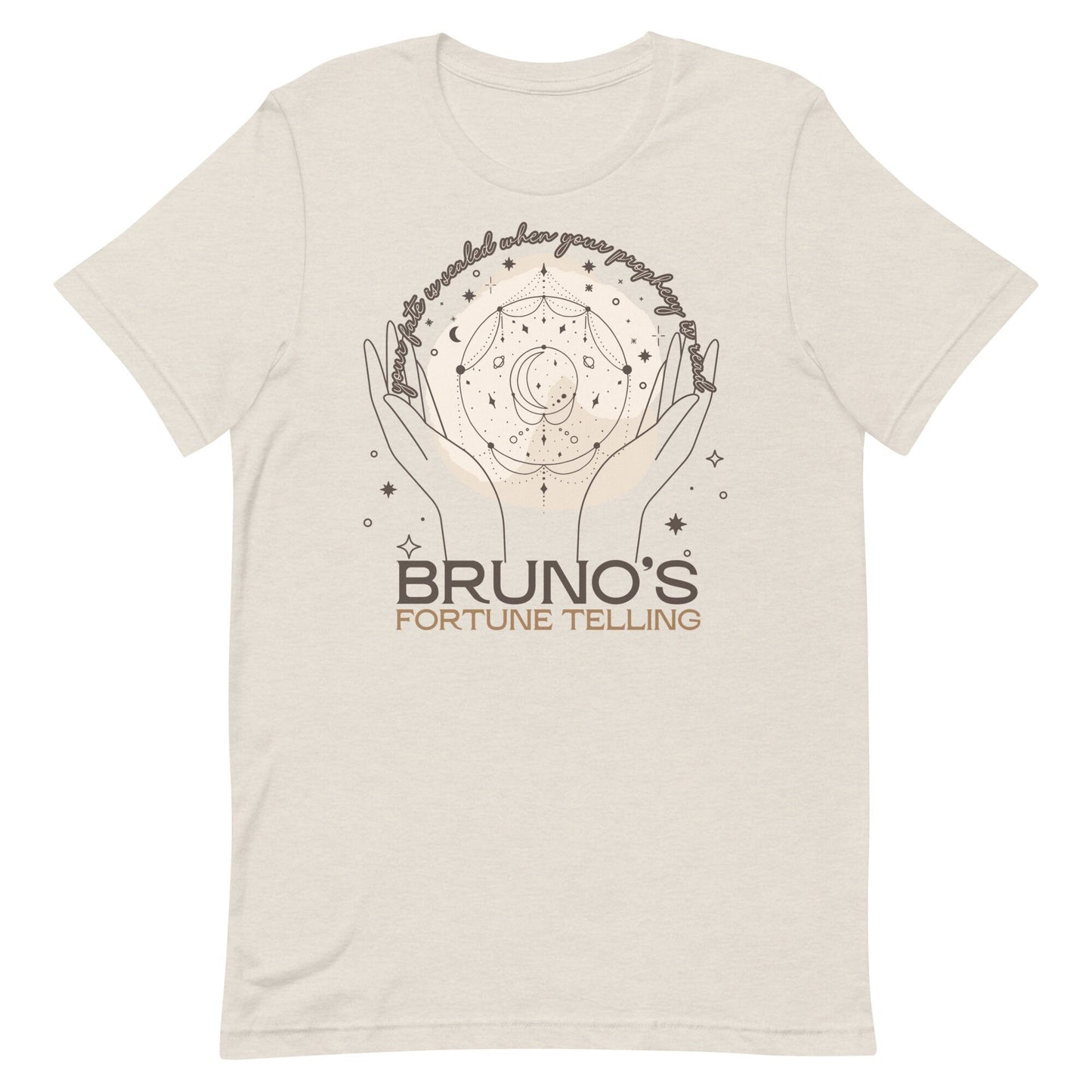 Bruno's Fortune Telling Shirt, Subtle Disney Bella Canvas Unisex Tee