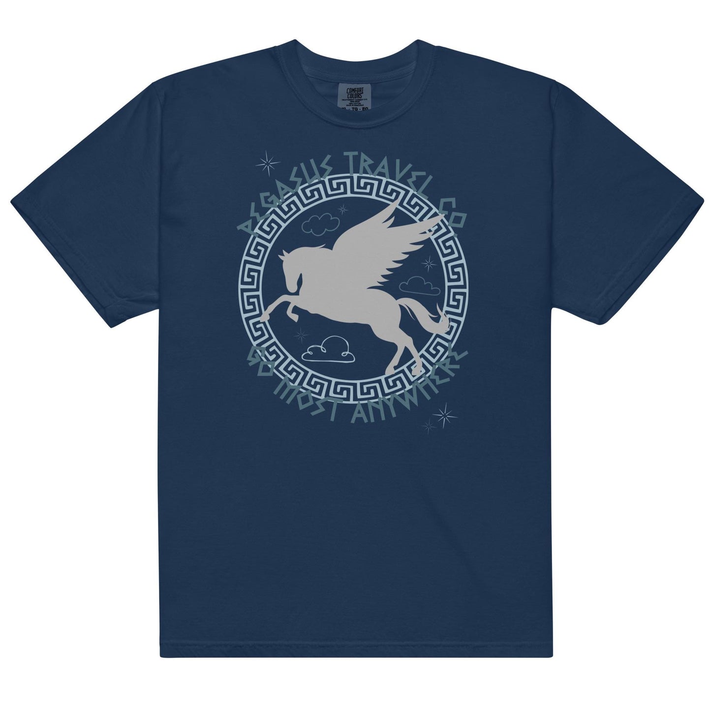 Disney Hercules Pegasus Comfort Colors Shirt, Pegasus Travel Co