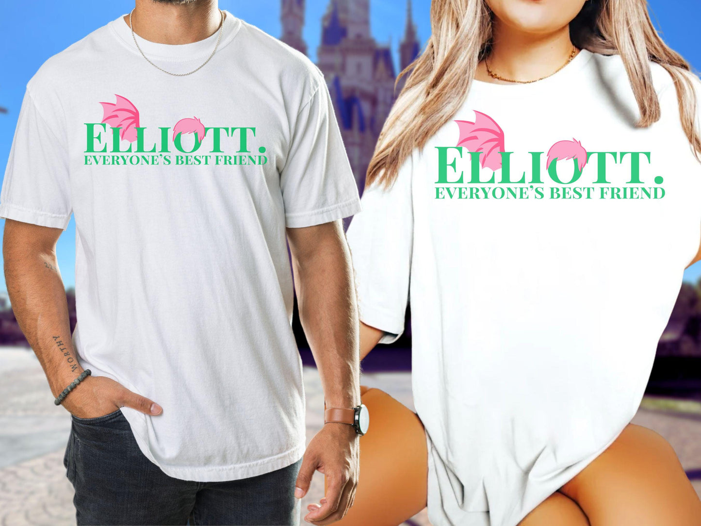 Elliott Pete's Dragon Shirt, Disney Inspired Family Vacation Tee